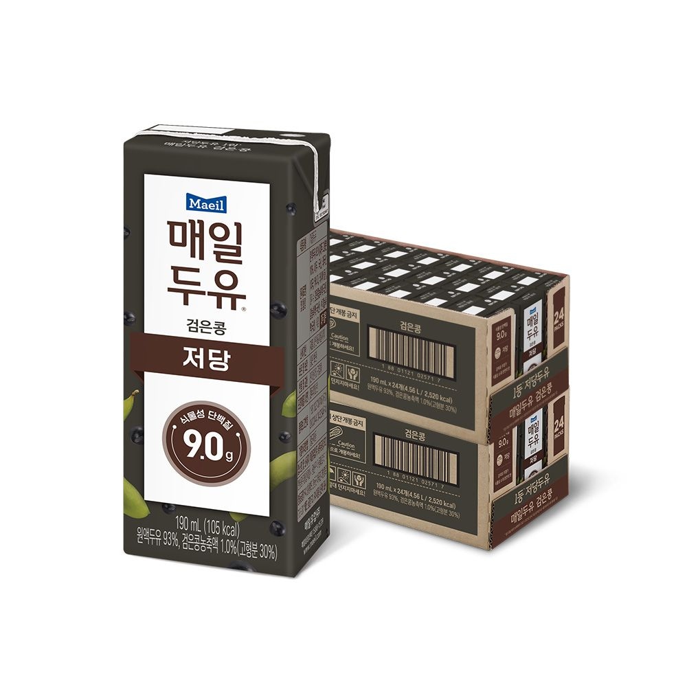 *매일두유 검은콩 190ml 48팩