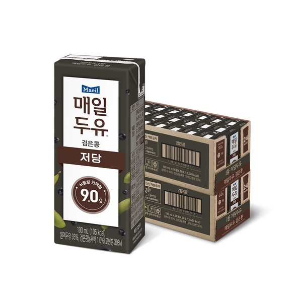 매일유업 *매일두유 검은콩 190ml 48팩