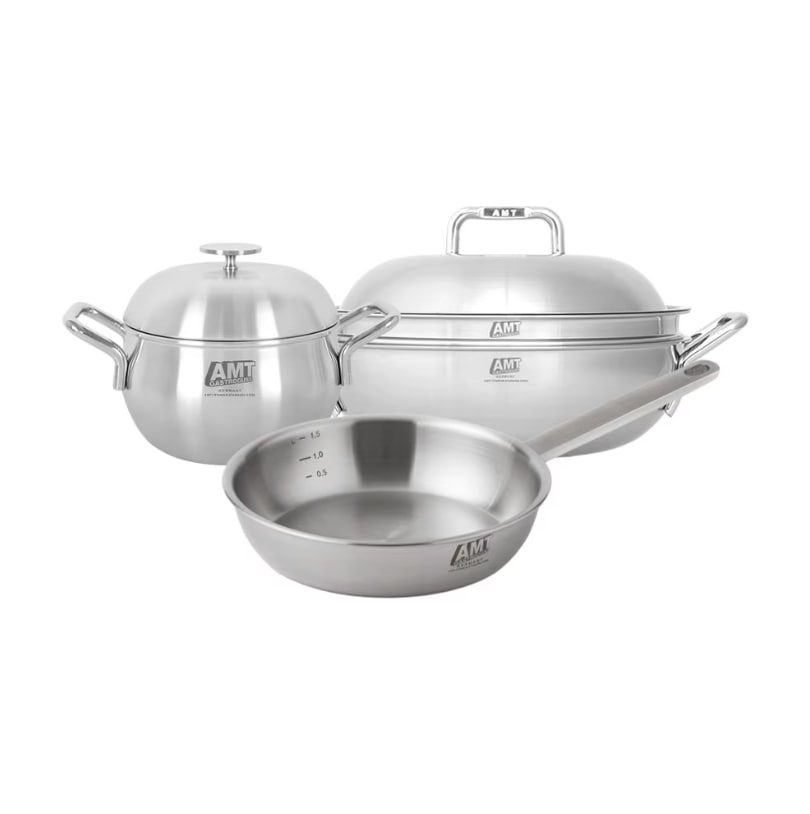 AMT 멀티 웨어 3종 세트 (라이스쿠커,파티웍28,소테팬22)