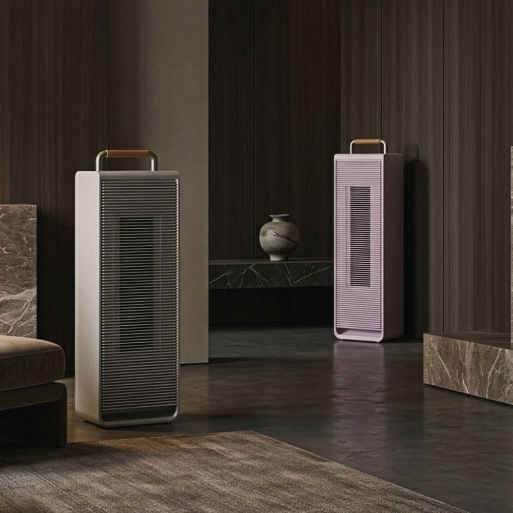 쿠오레 앰프 히터 온풍기 PTC 세라믹 음이온 CH-AM30P CH-AM30G