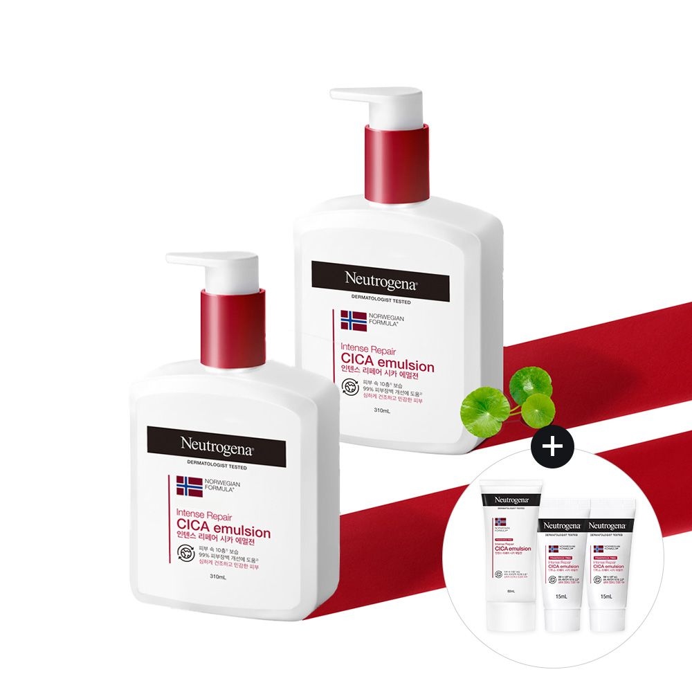 NEW 인텐스 시카 에멀젼 310ml x2 (플로럴향)+(증)N 시카 88ml+15mlx2