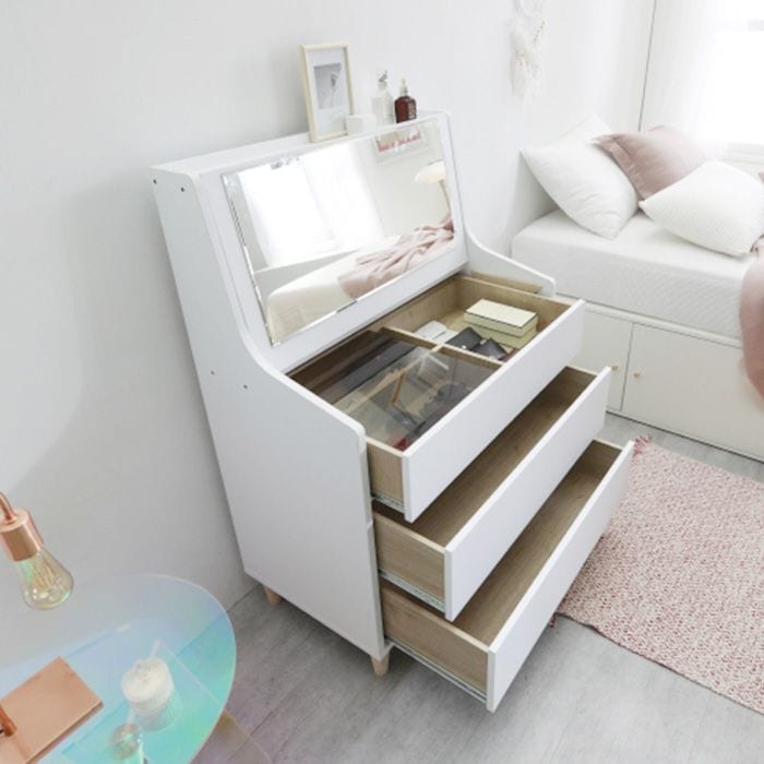 스마트 멀티 수납 화장대(거울 포함) 2colors 가격 비교 퍼피노 스마트 멀티 수납 화장대(거울 포함) 2colors