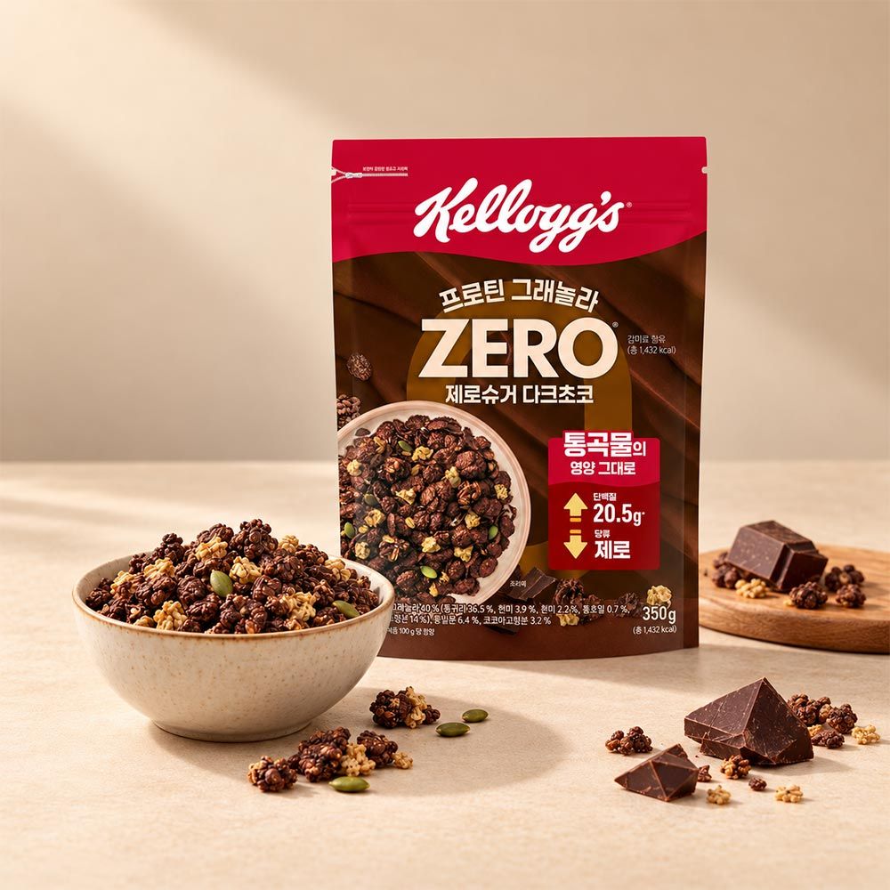프로틴 그래놀라 제로슈거 다크초코 350g 2개 가격 비교 켈로그 프로틴 그래놀라 제로슈거 다크초코 350g 2개