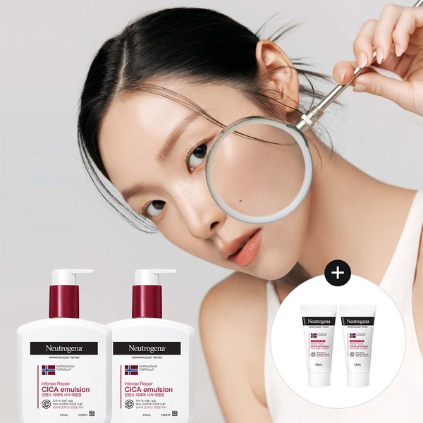 NEW 인텐스 시카 에멀젼 310ml x2 (플로럴향)+(증)N 시카 15mlx2