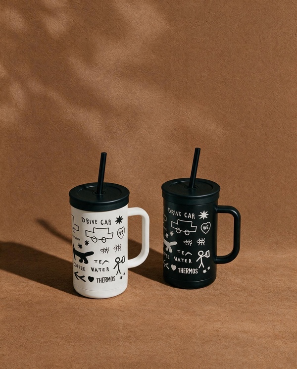 [이나피X써모스]보온 보냉 콤팩트 스트로 컵앤 빨대 텀블러(720ml)