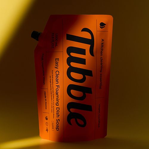 Tubble 이지클린 올인원 포밍 주방세제 과일채소 비건인증 젖병세제 리필액 1,000ml