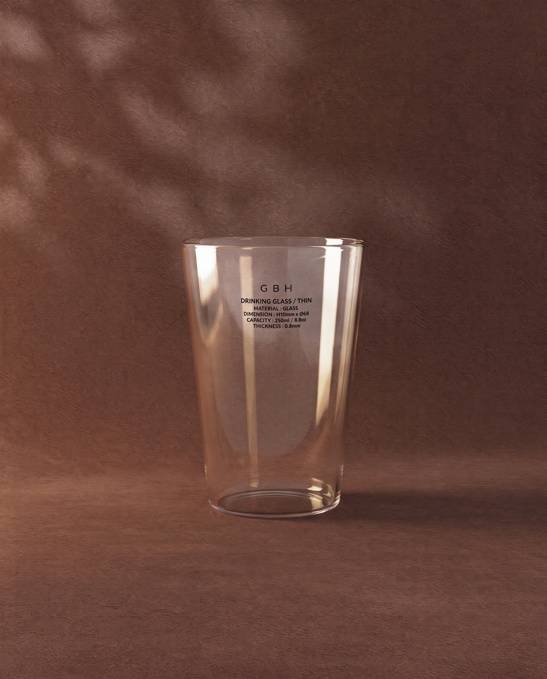 DRINKING GLASS THIN 얇은 드링킹 글라스 (3 SIZES) 가격 비교 GBH DRINKING GLASS THIN 얇은 드링킹 글라스 (3 SIZES)