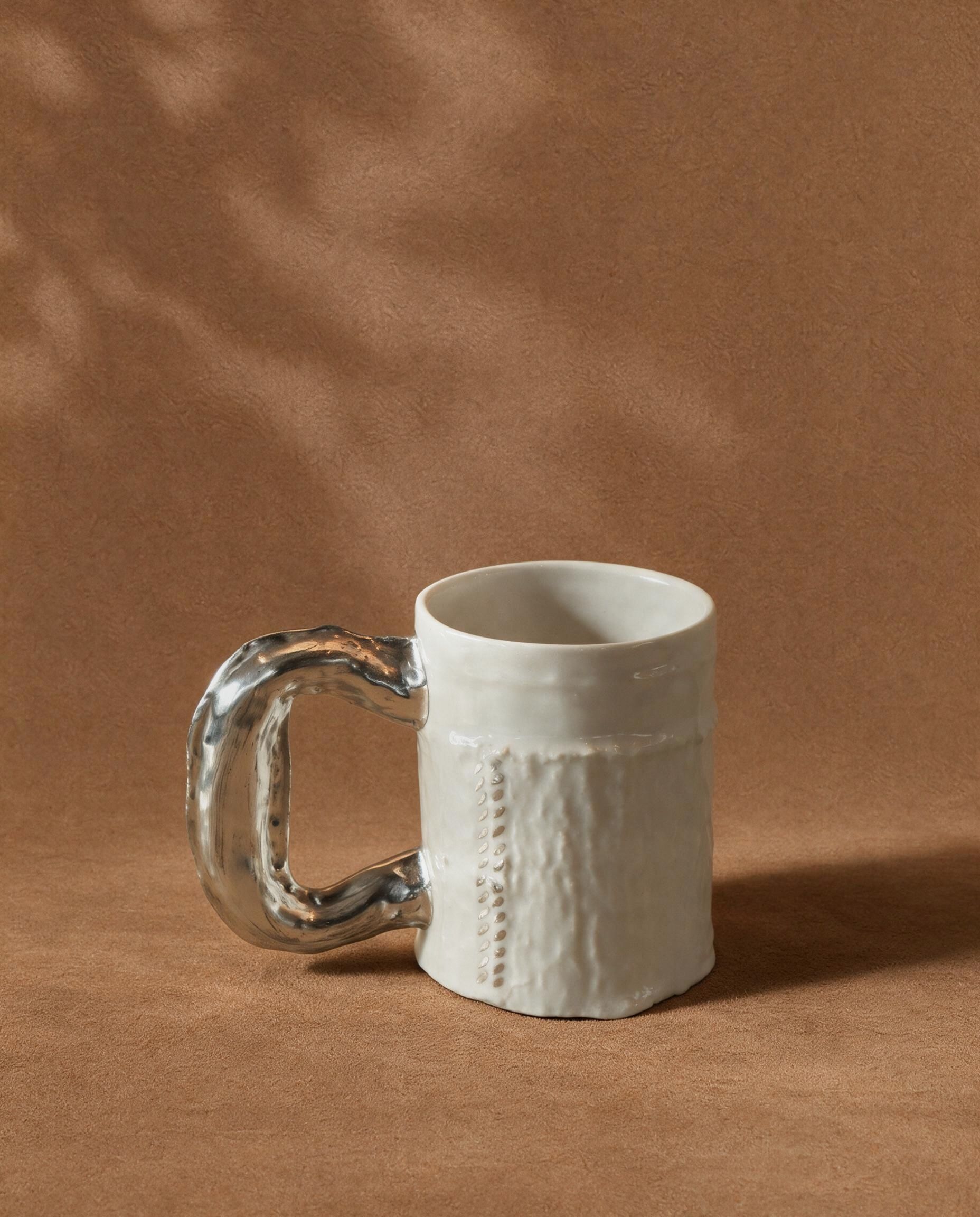 studio samool Tweed mug silver