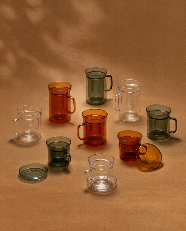 FIIRN(피른) 무키 더블월 글라스 (3color, 250ml/420ml/550ml)