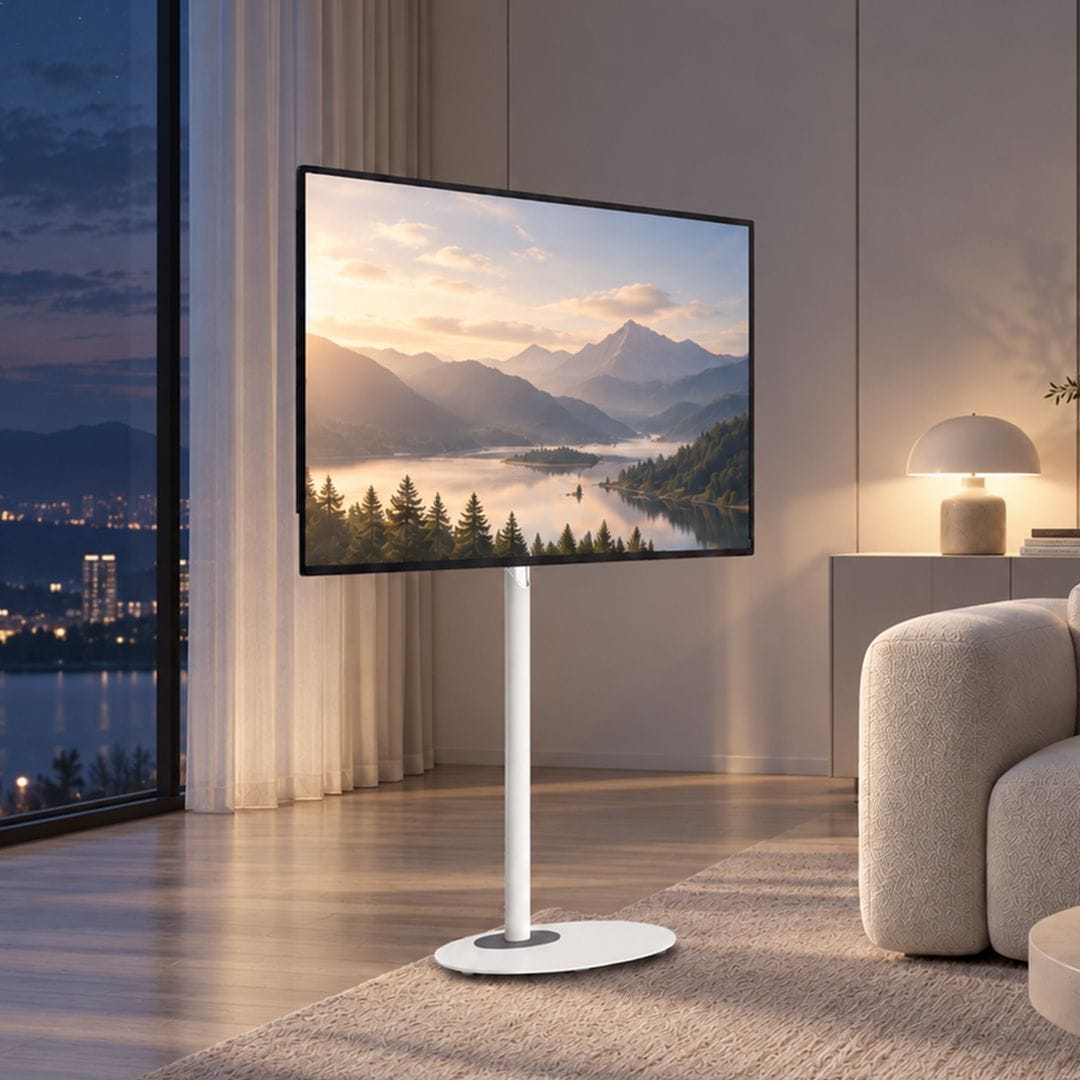 고정식 대형 스탠딩 TV 티비 스탠드 거치대 받침대 FSB65W 가격 비교 카멜마운트 고정식 대형 스탠딩 TV 티비 스탠드 거치대 받침대 FSB65W