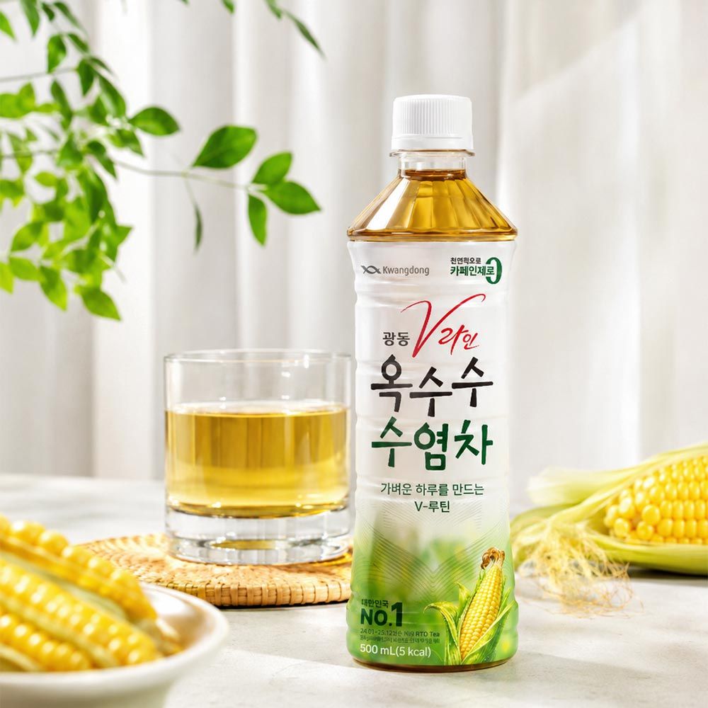 V라인 옥수수수염차 500ml 20입(무라벨/유라벨 랜덤발송) 가격 비교 광동 V라인 옥수수수염차 500ml 20입(무라벨/유라벨 랜덤발송)
