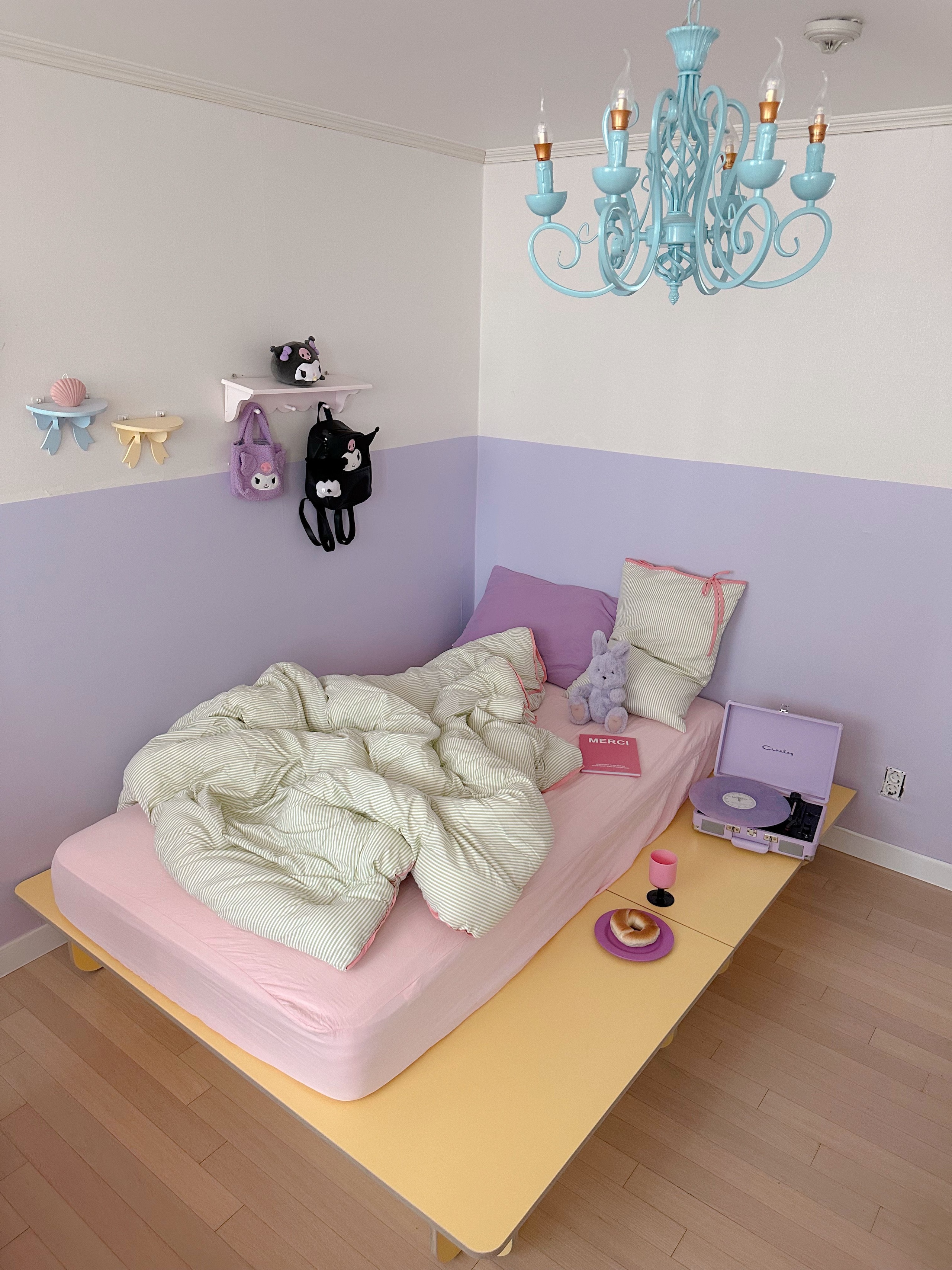 Ribbon Cake Fitted Pad Bedding Set (Transitional & Summer) user photo