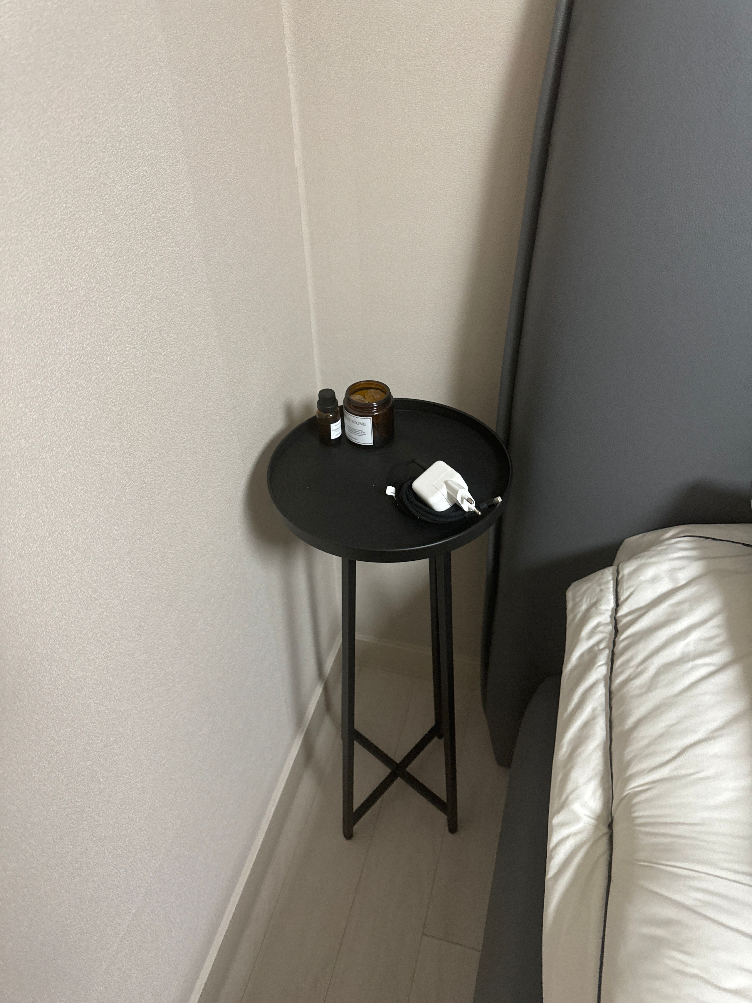 Slim Tall Metal Accent Table user photo