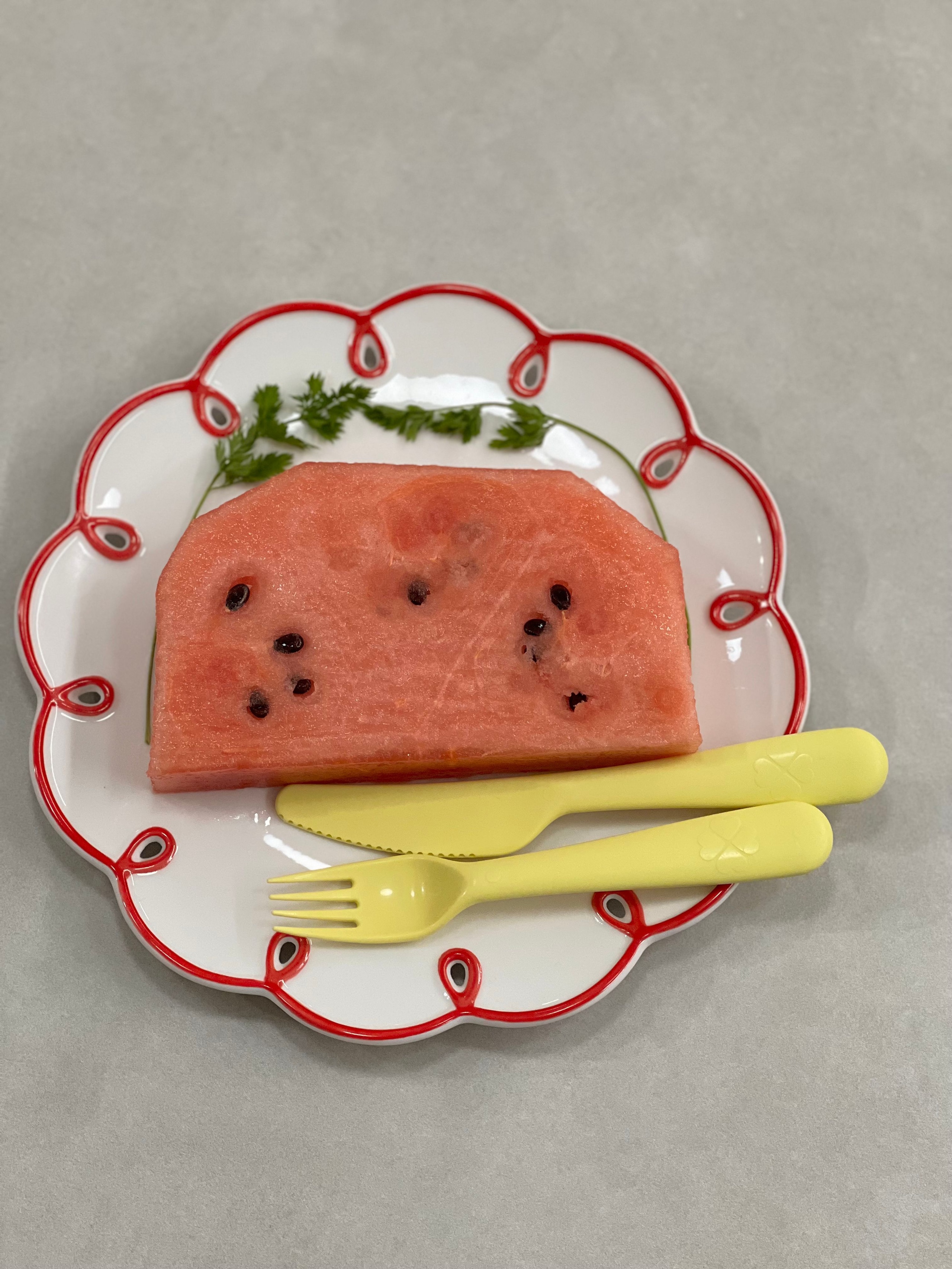 Hand-Drawn Retro Flower Plate user photo