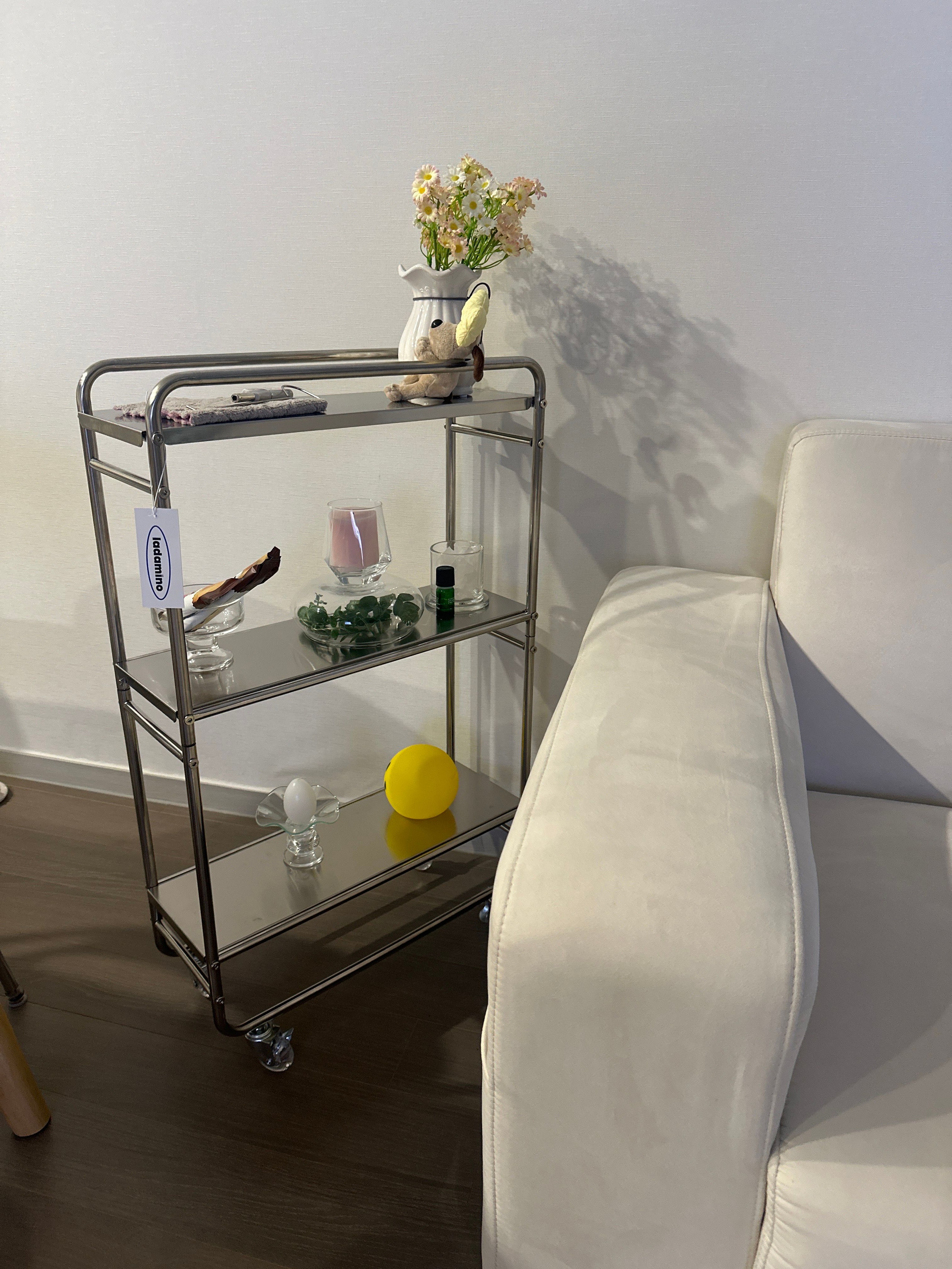 Short Pleated White Vase user photo