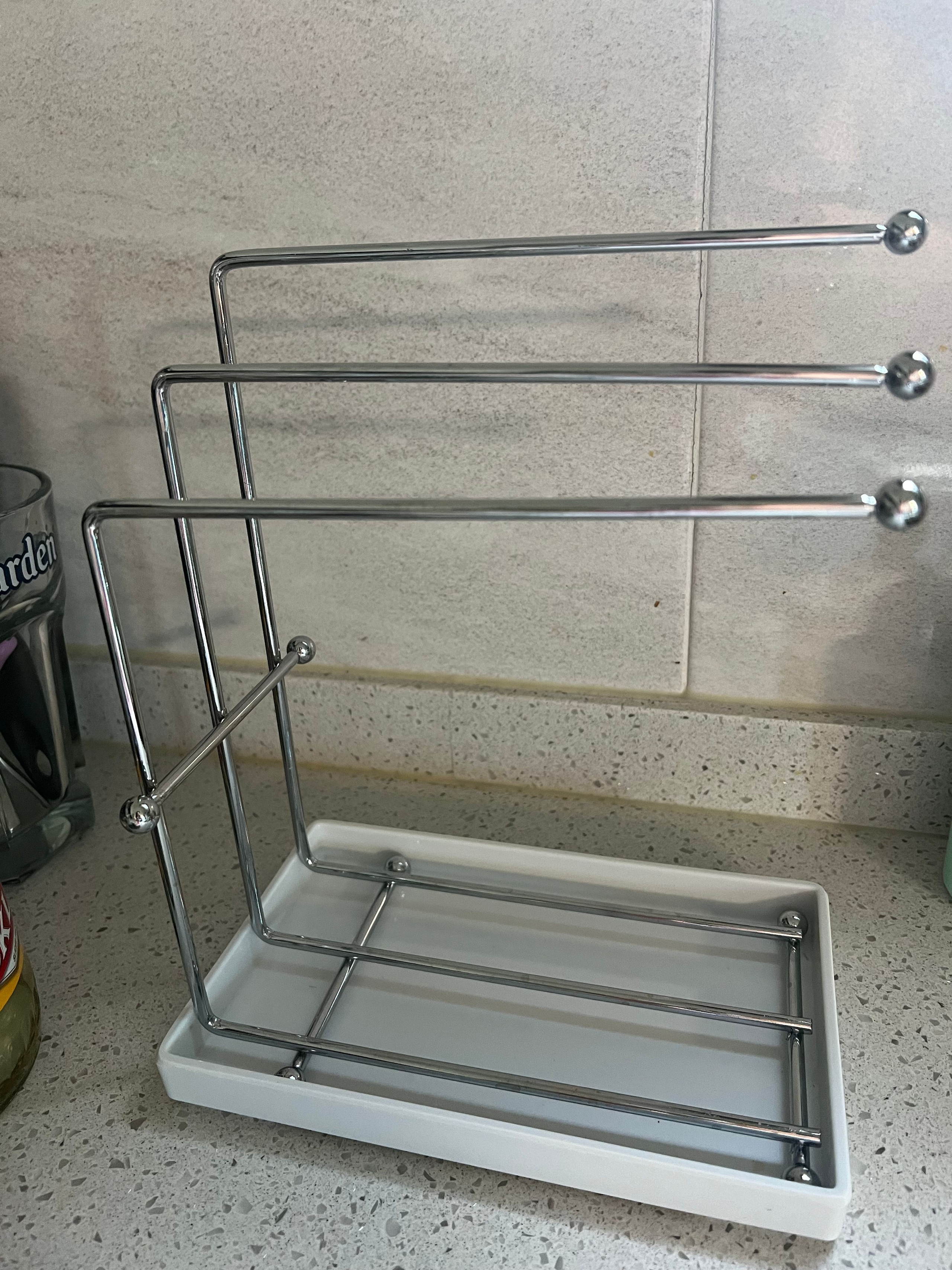 Oatley 3-Tier Modern Stand Dishcloth Rack user photo