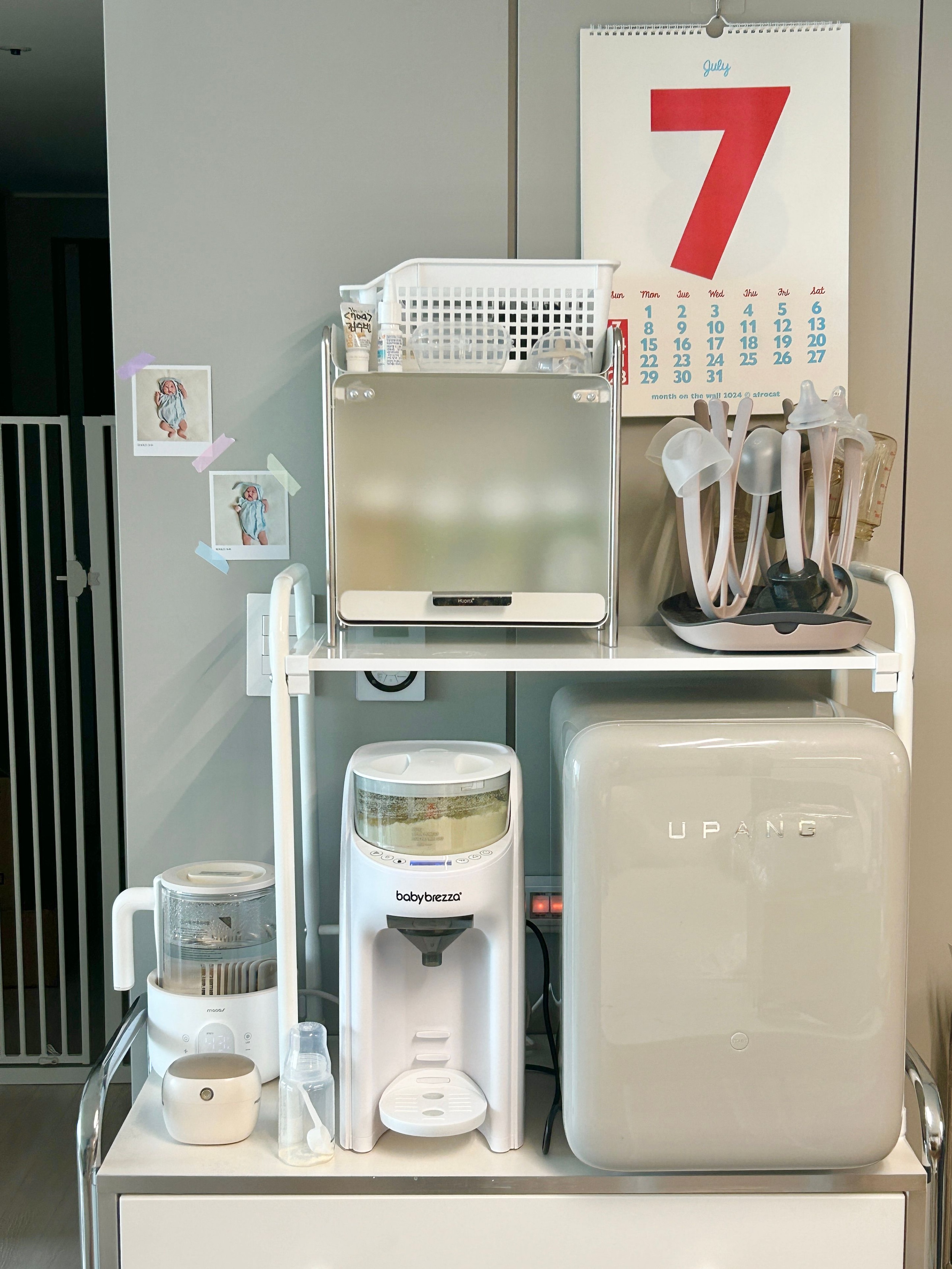 White Sliding Door Metal Storage Cabinet user photo