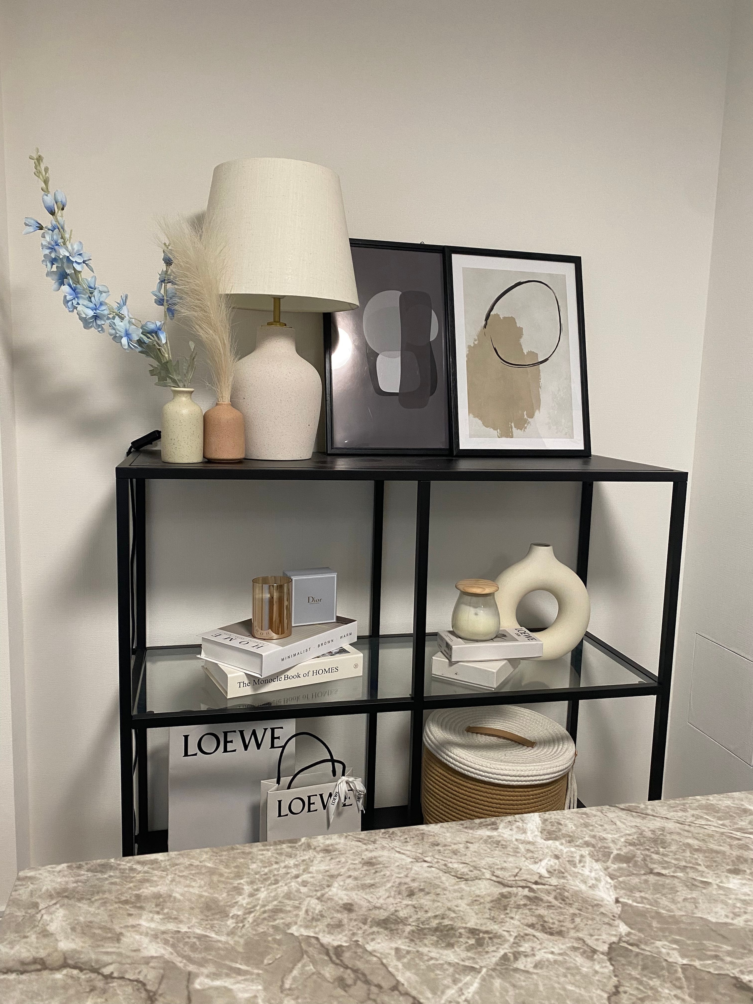 【えまと 】IKEA シェルフユニット VITTSJÖ ヴィットショー IKEA/イケア/通販]VITTSJO ヴィットショー シェルフユニット