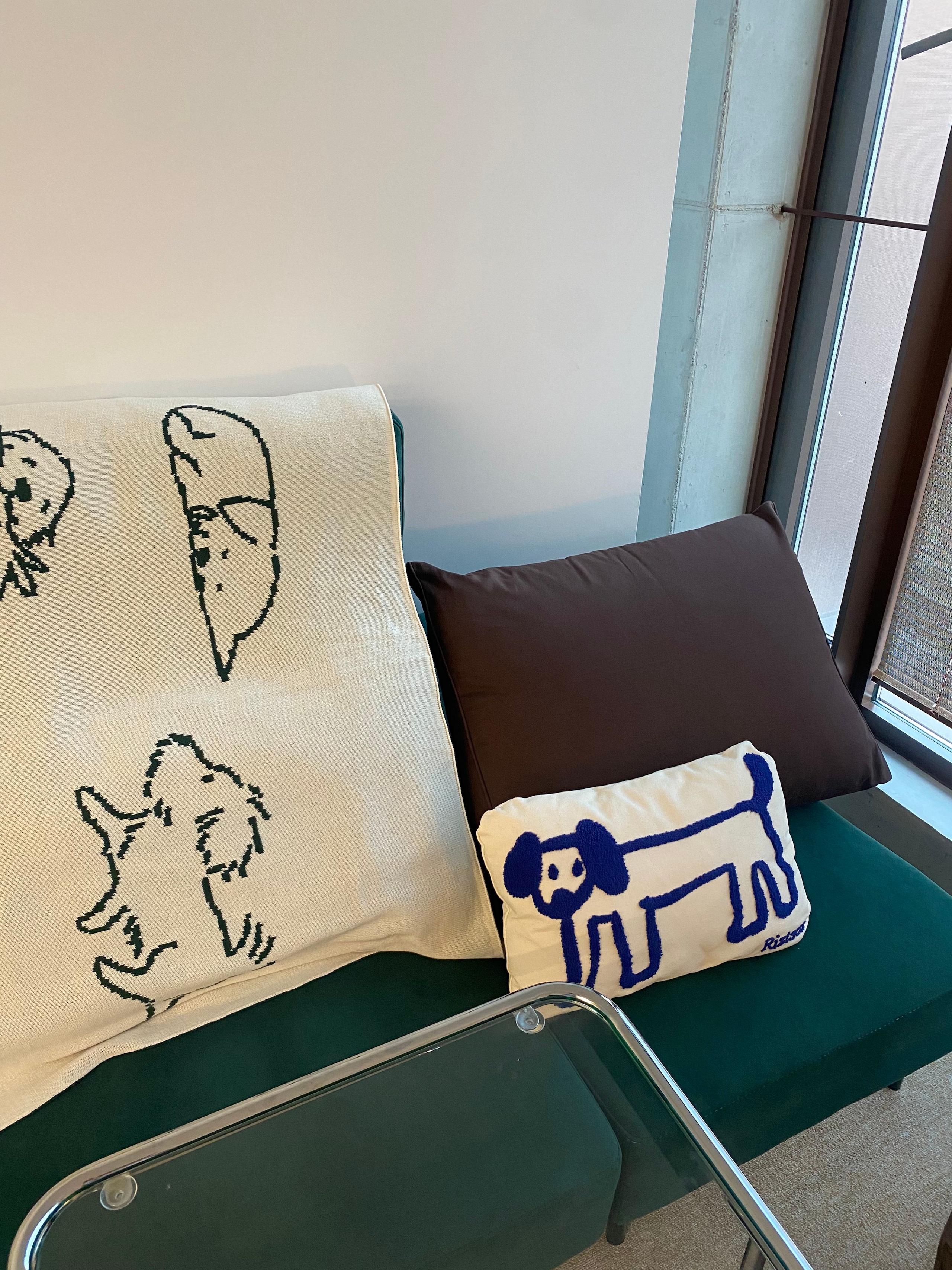 Puppy Reversible Knit Blanket user photo