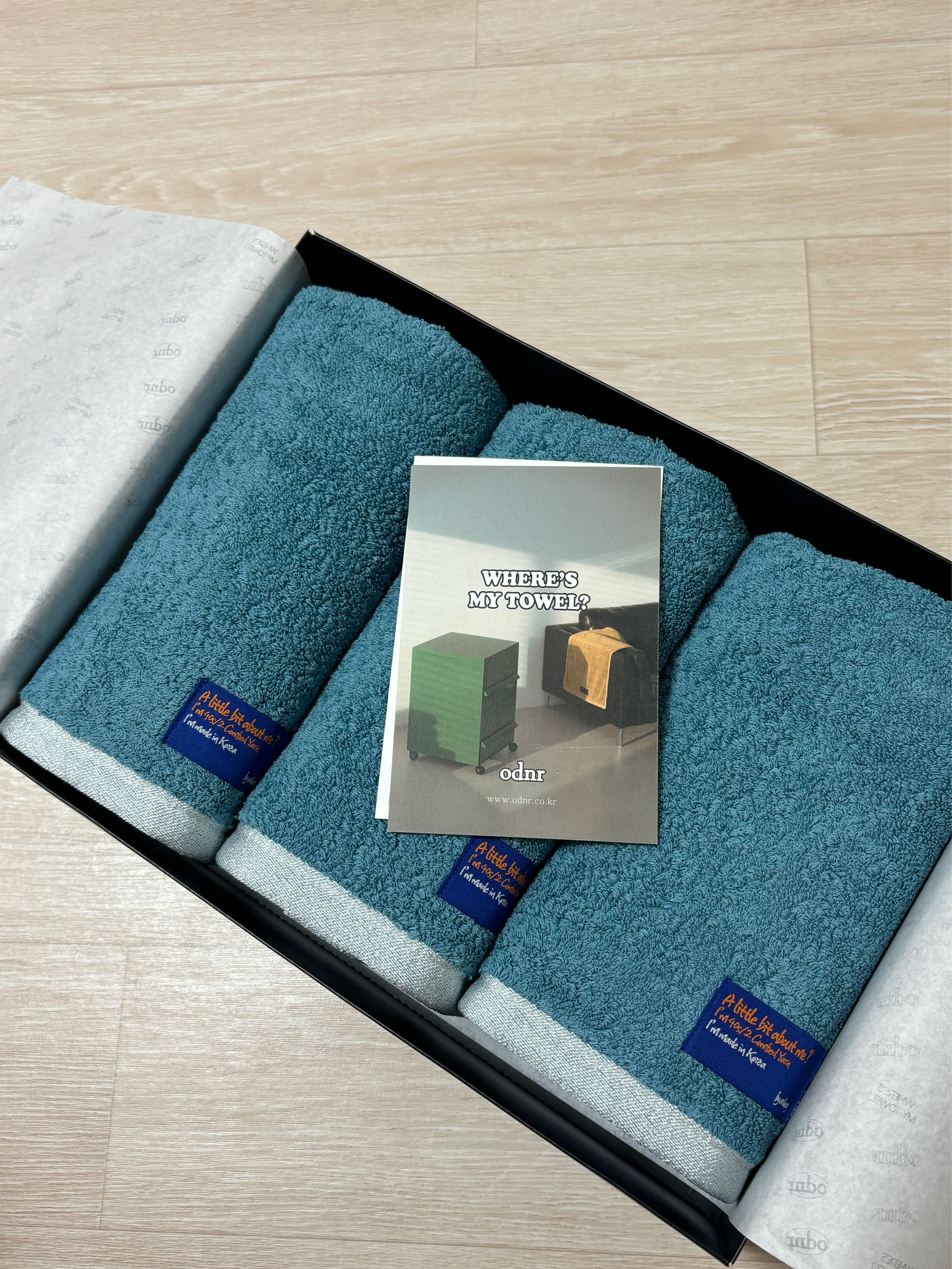 ODNR World Series Premium Hotel Towel Gift Set (3-Piece) user photo
