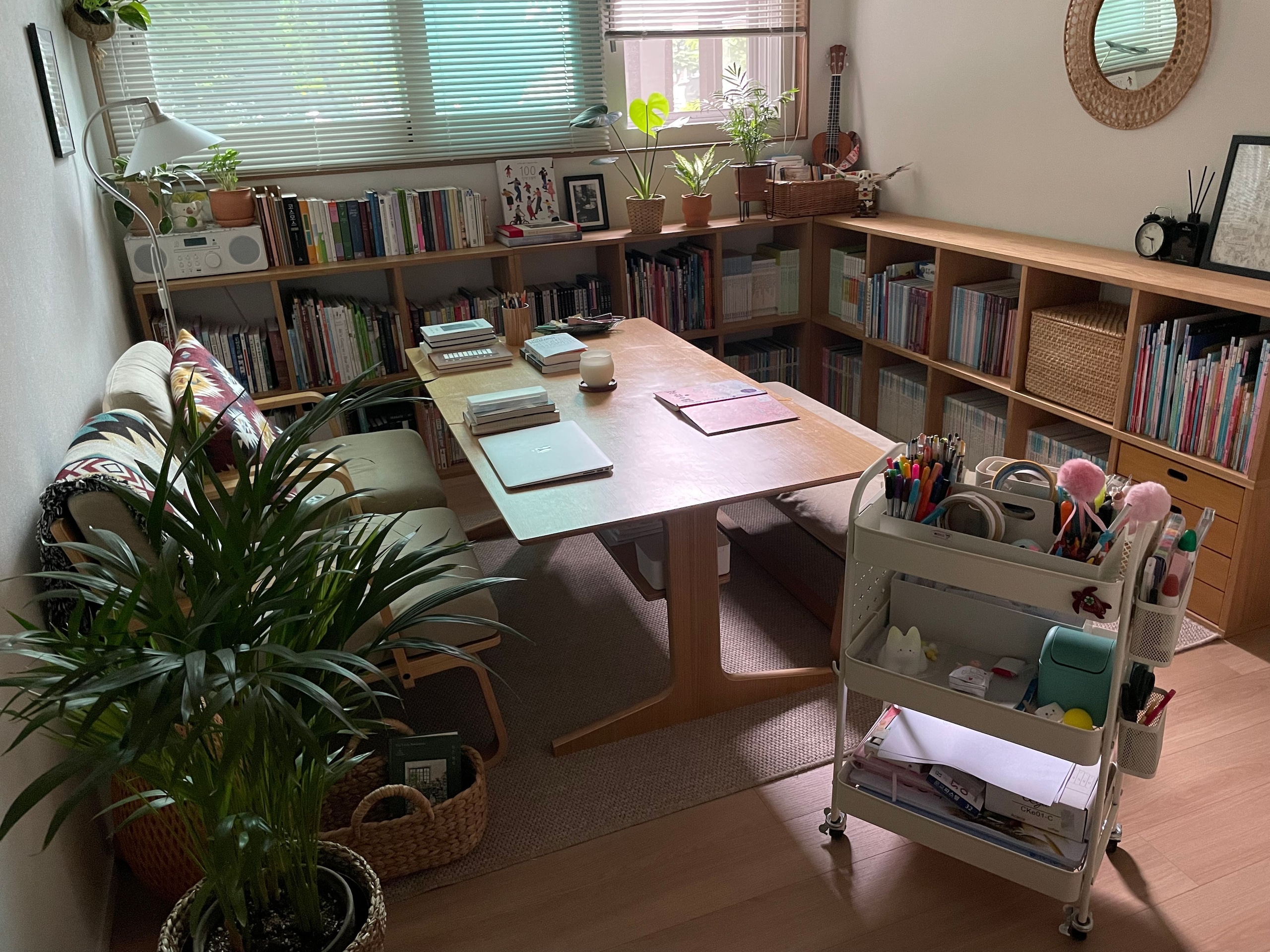 Kinsley Pegboard Utility Trolley Cart user photo