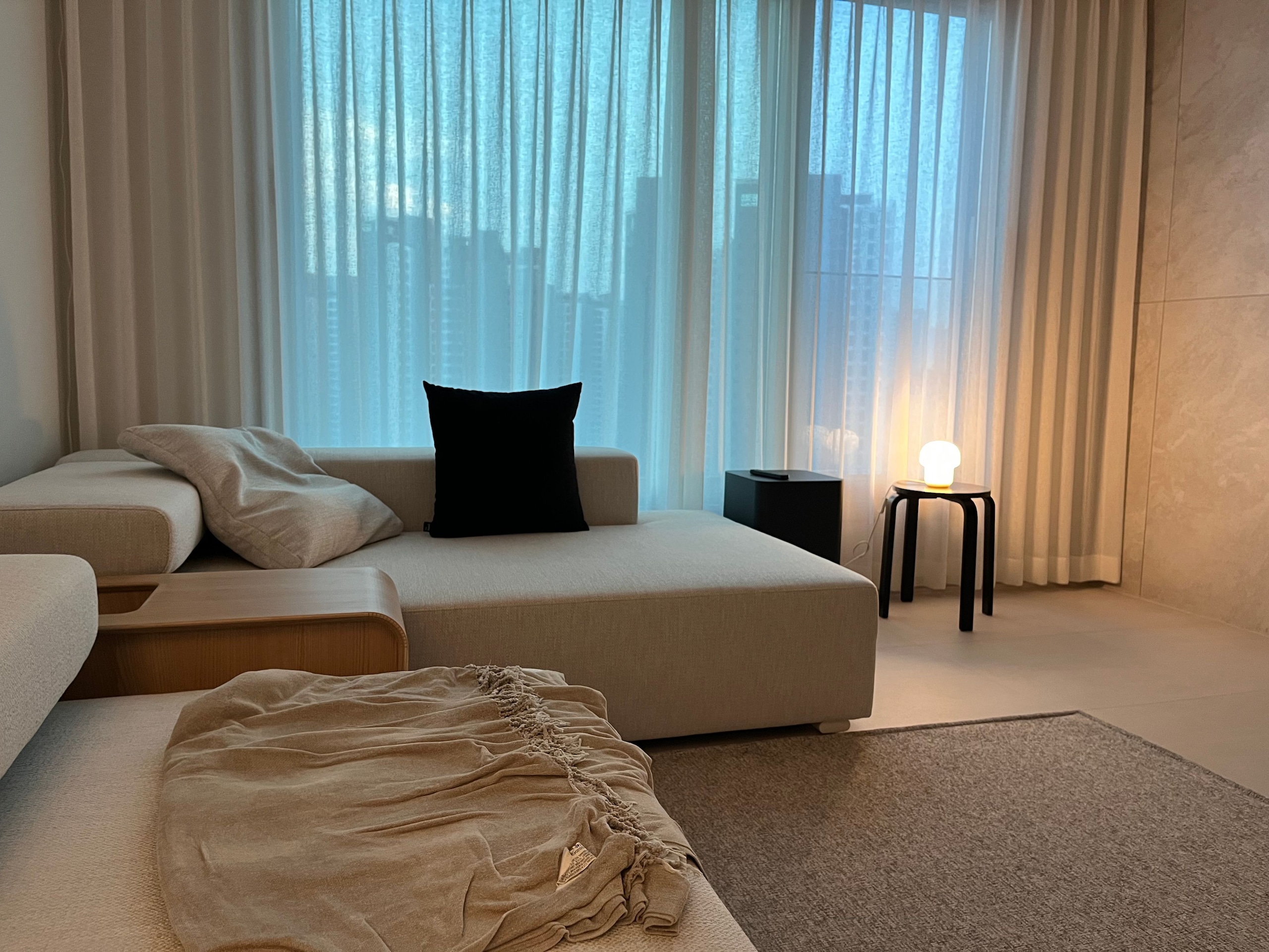 Multi-Use Curved Side Table user photo