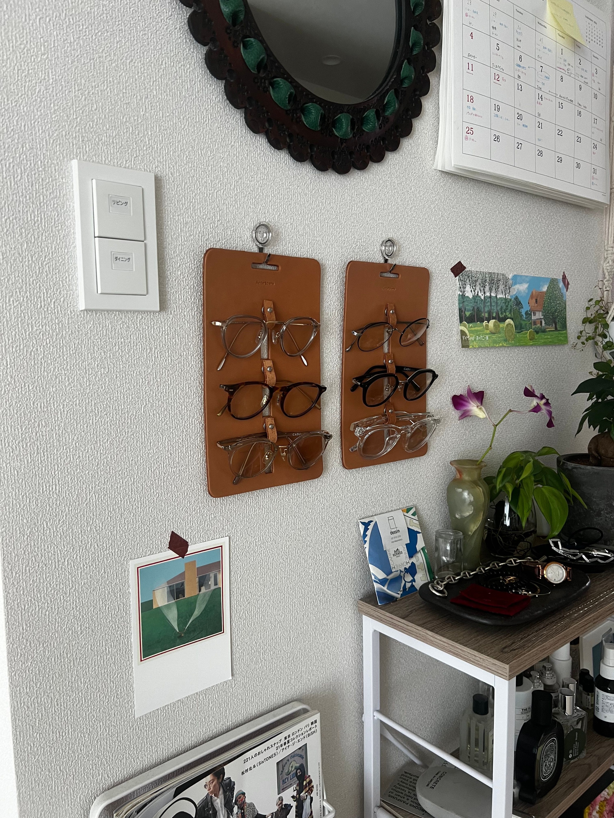 Hender Scheme エンダースキーマ グラスホルダー glass wall holder 3P