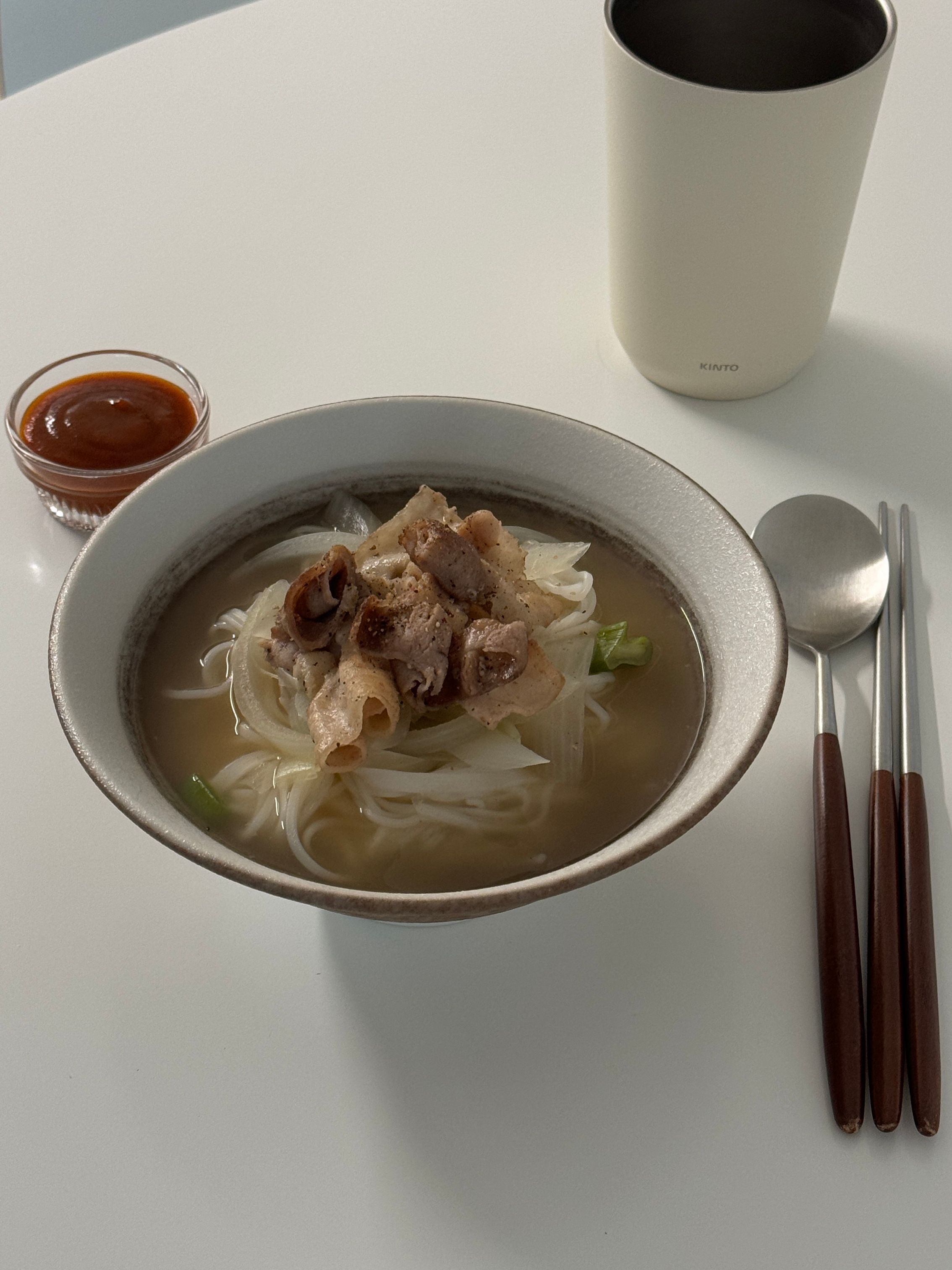 Maple Wood Handle Stainless Steel Cutlery Set (10-Piece) user photo