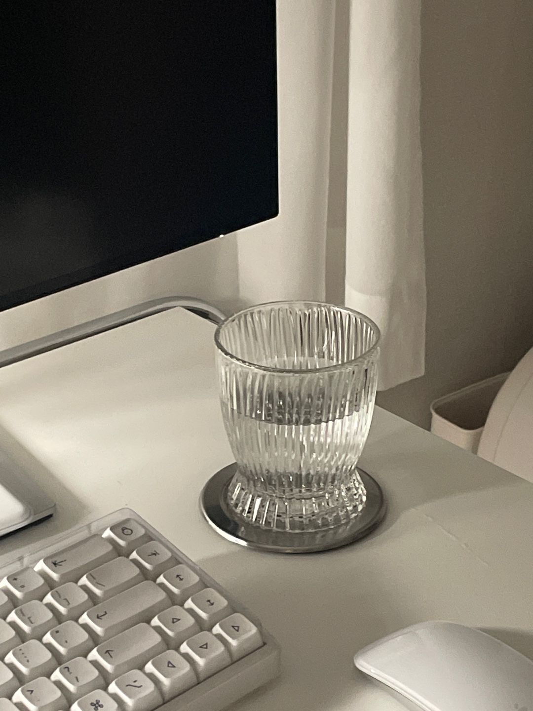 Fluted Waist Glass Cup user photo