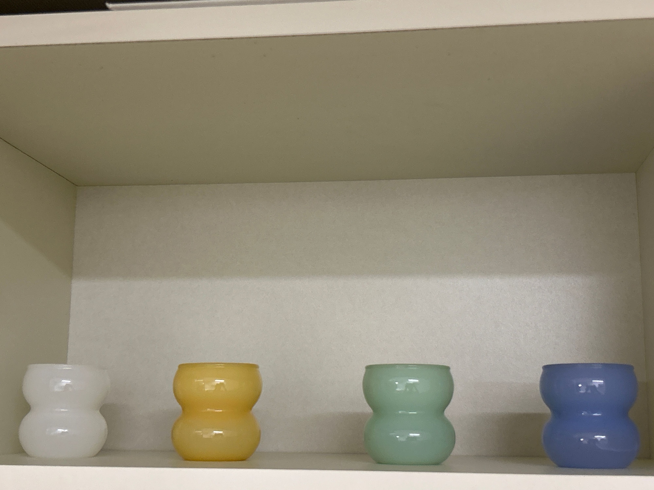 Newtige Milk Glass Soju & Sake Cup Set (4-Piece) user photo