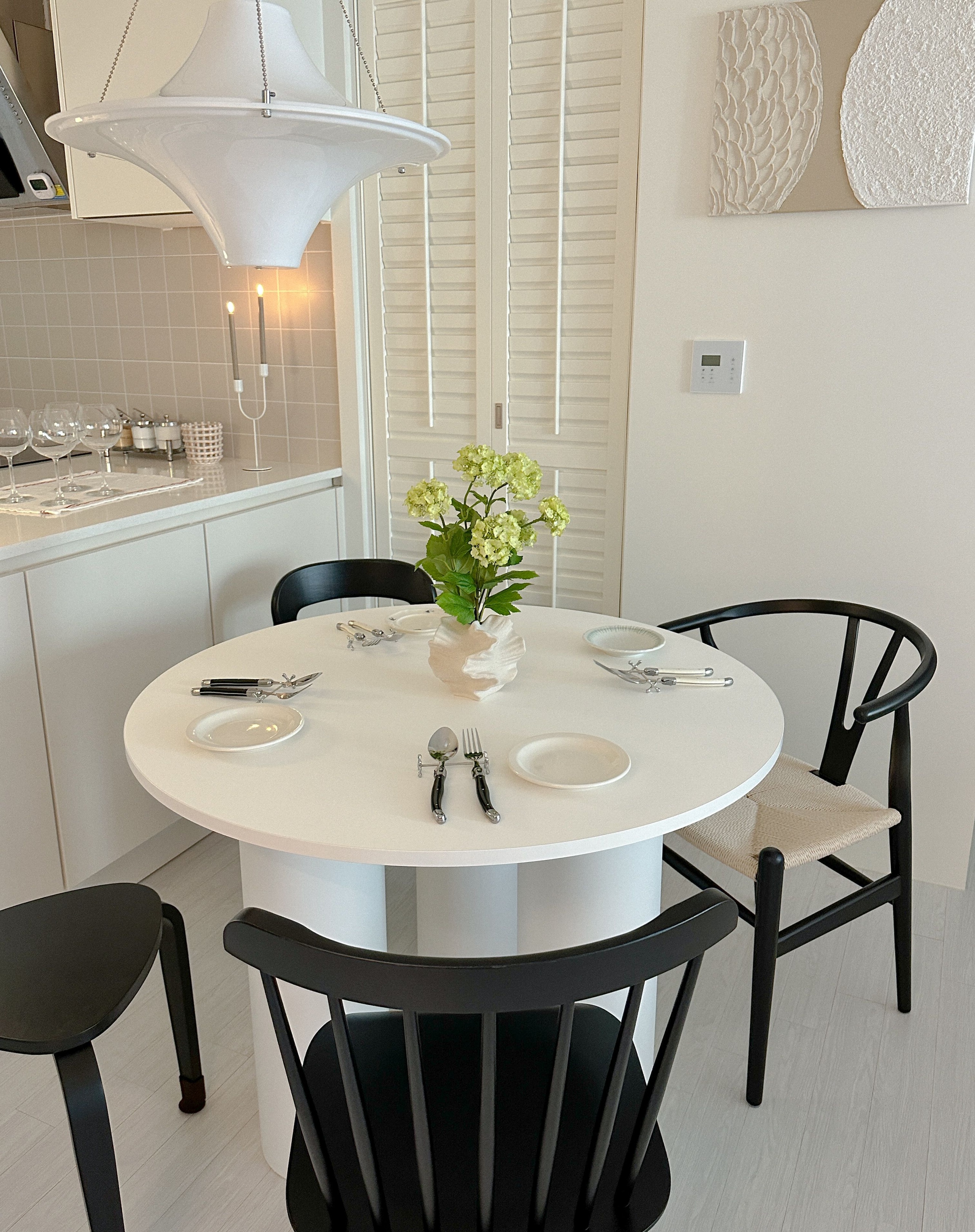 Solid Wood Curve Back Dining Chair user photo