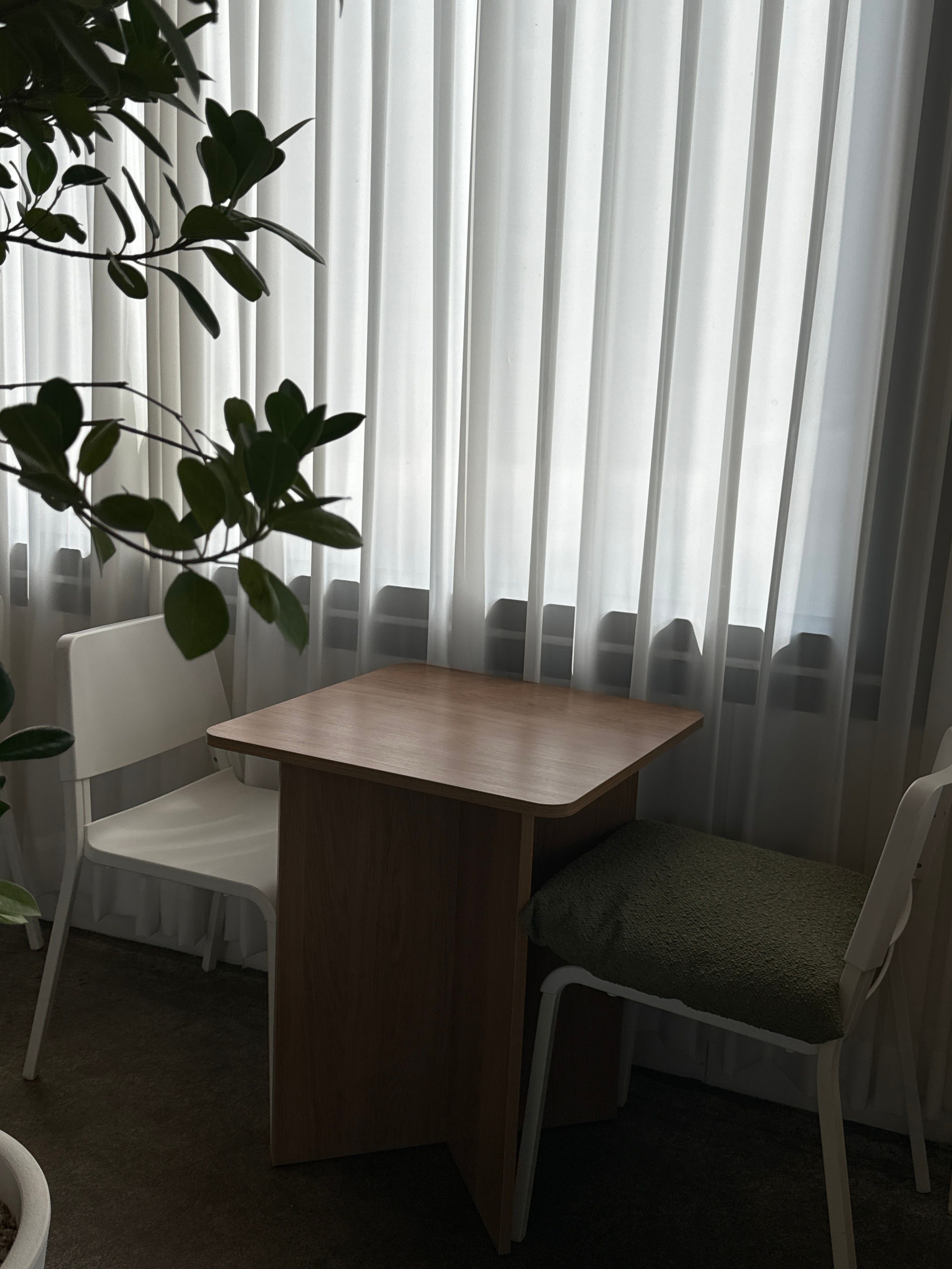 Minimal Square Dining Table user photo