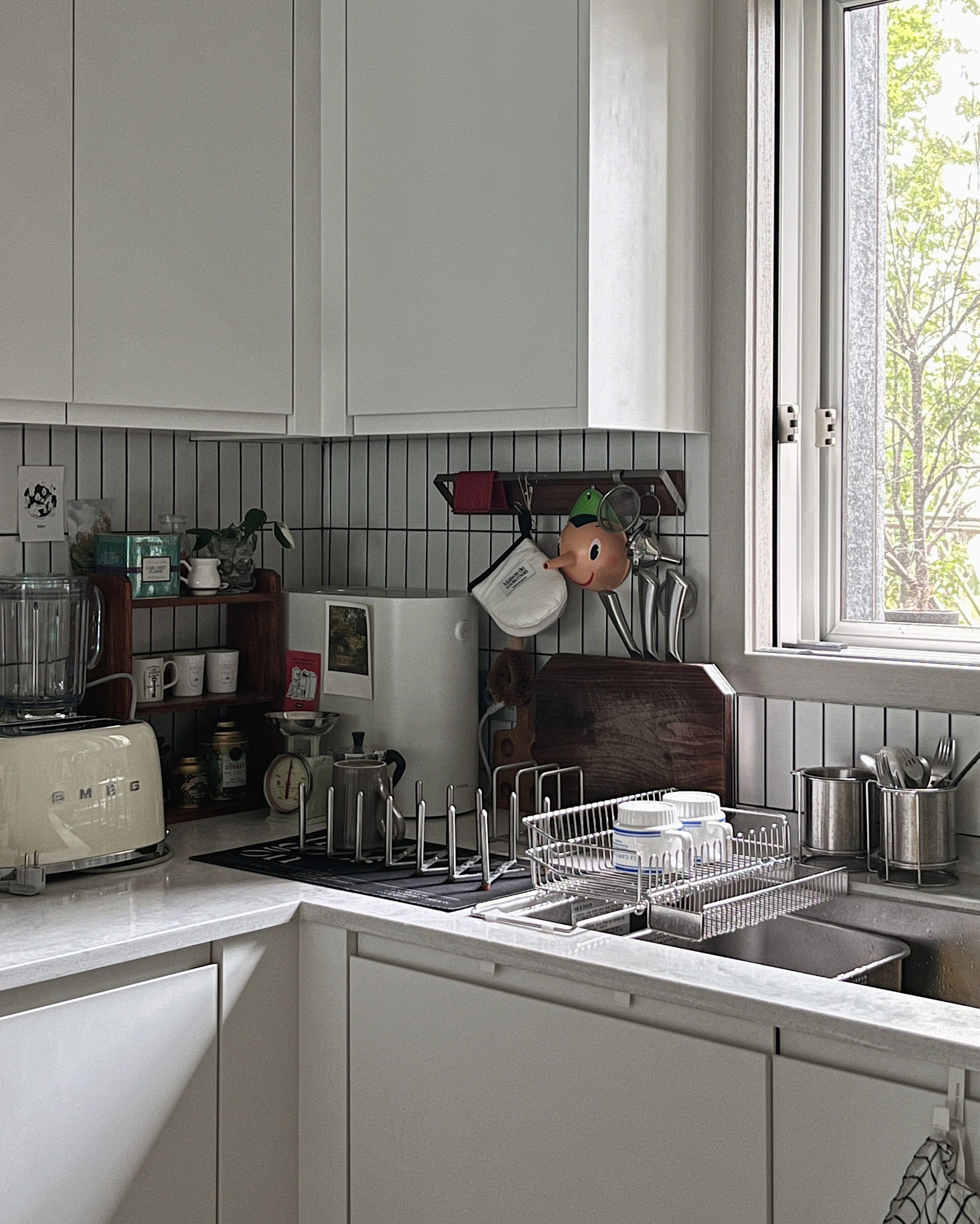 Dual Fit Sink Dish Rack user photo