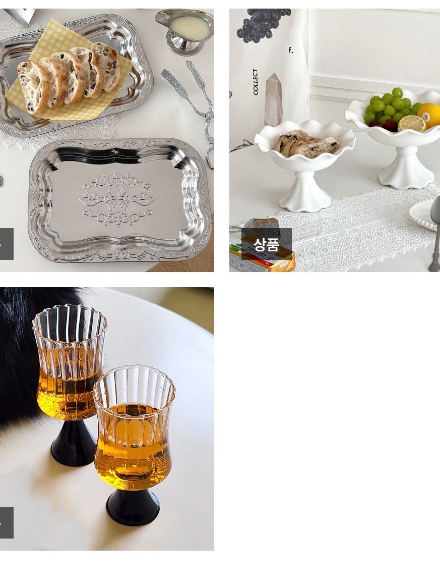 Fluted Ceramic Pedestal Tray user photo