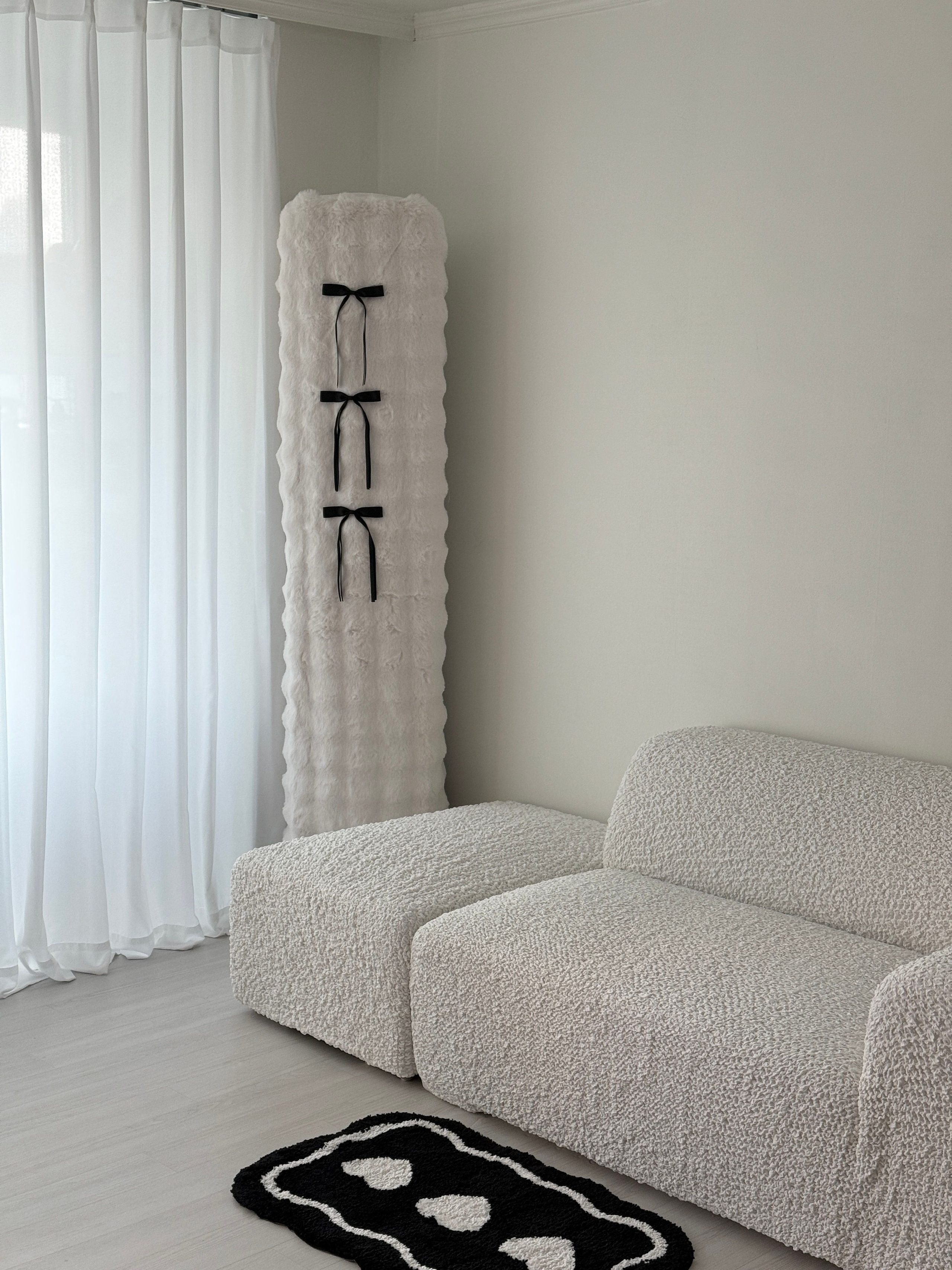 Biscuit Heart Tufted Bath Mat user photo