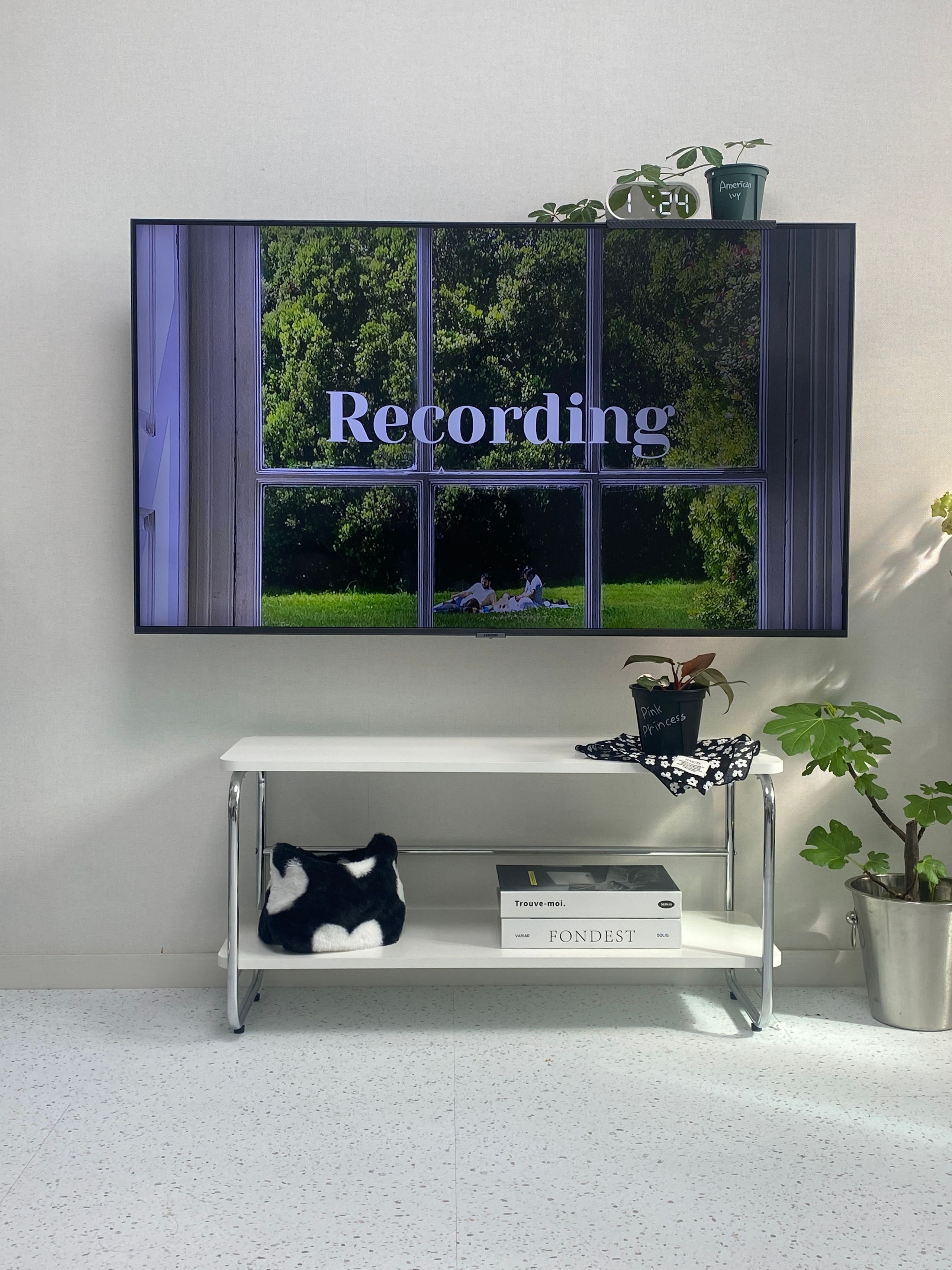 Mid-Century Wood & Chrome Shelf user photo
