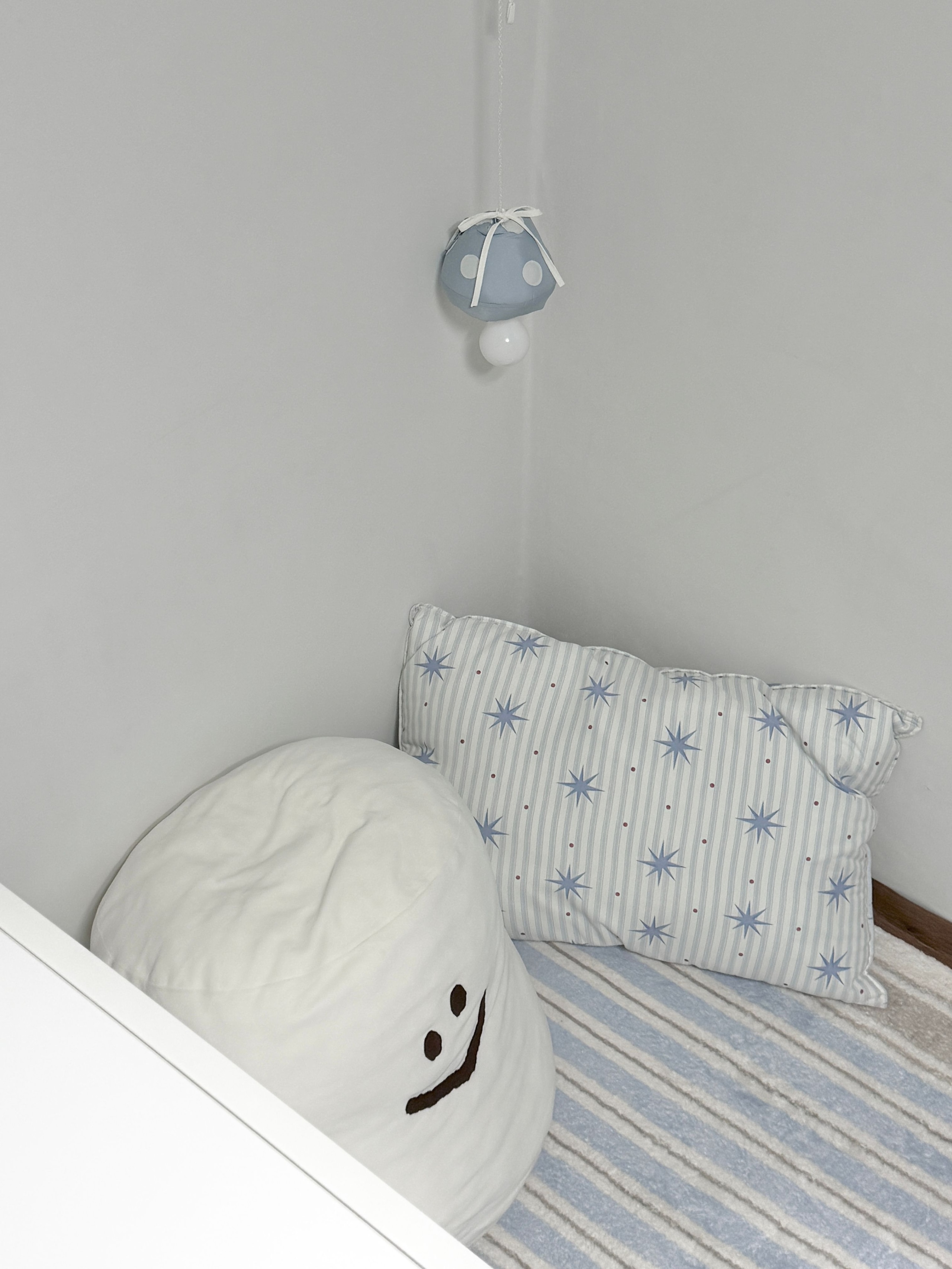 Blue Stripe Bedside Rug user photo