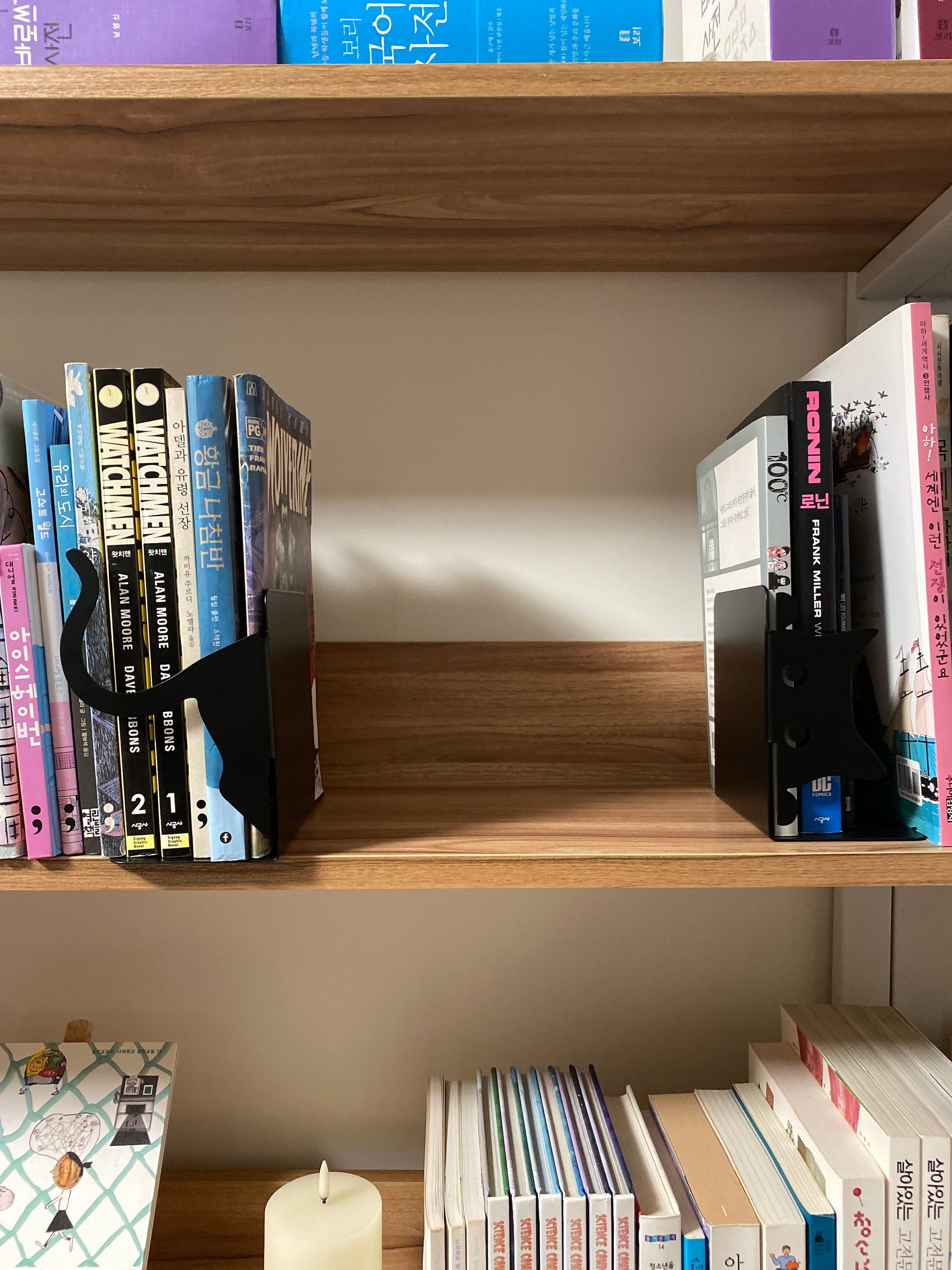 Peeking Black Cat Bookend user photo