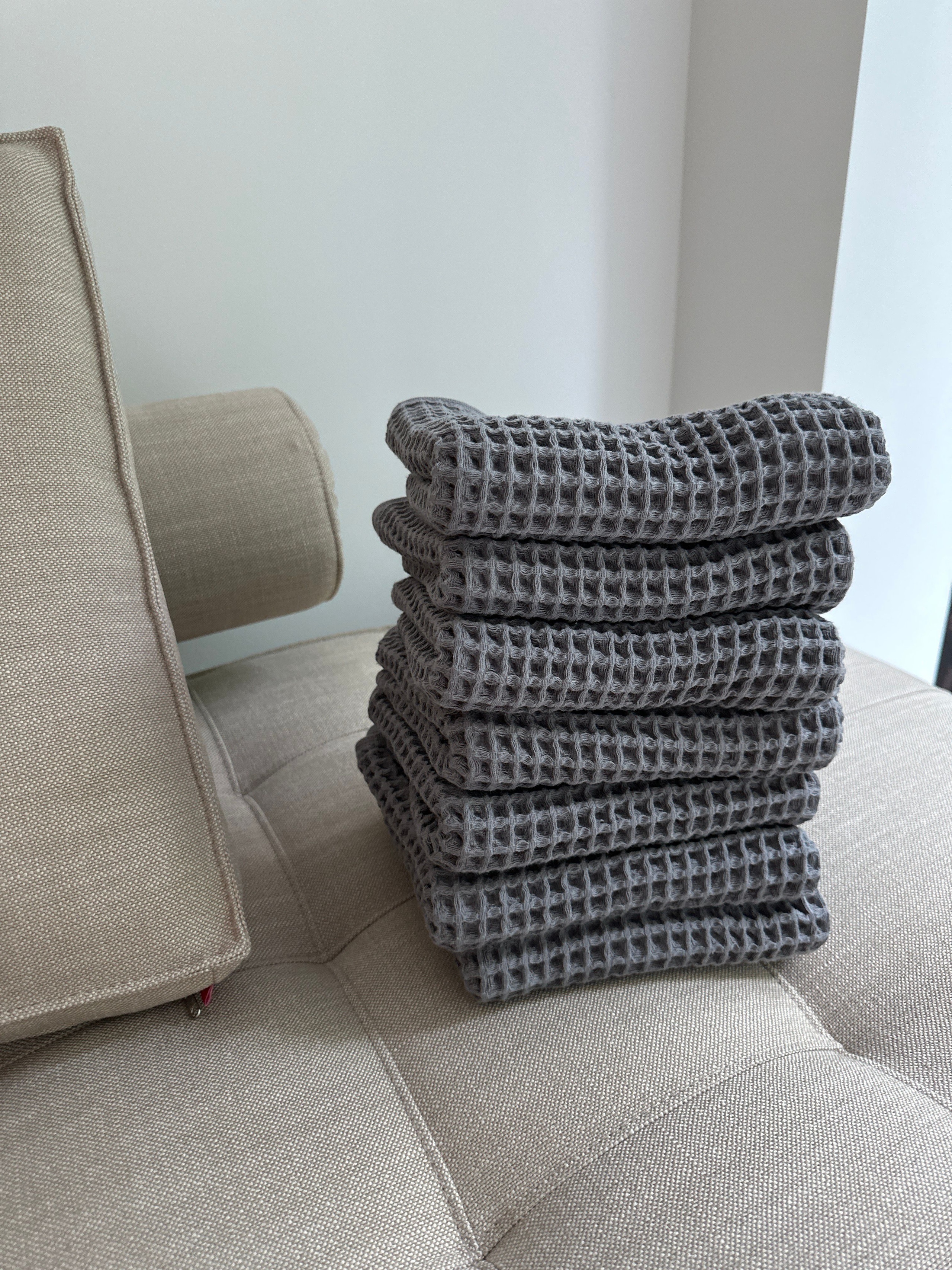 Quick-Dry Antibacterial Waffle Towels (5-Pack) user photo