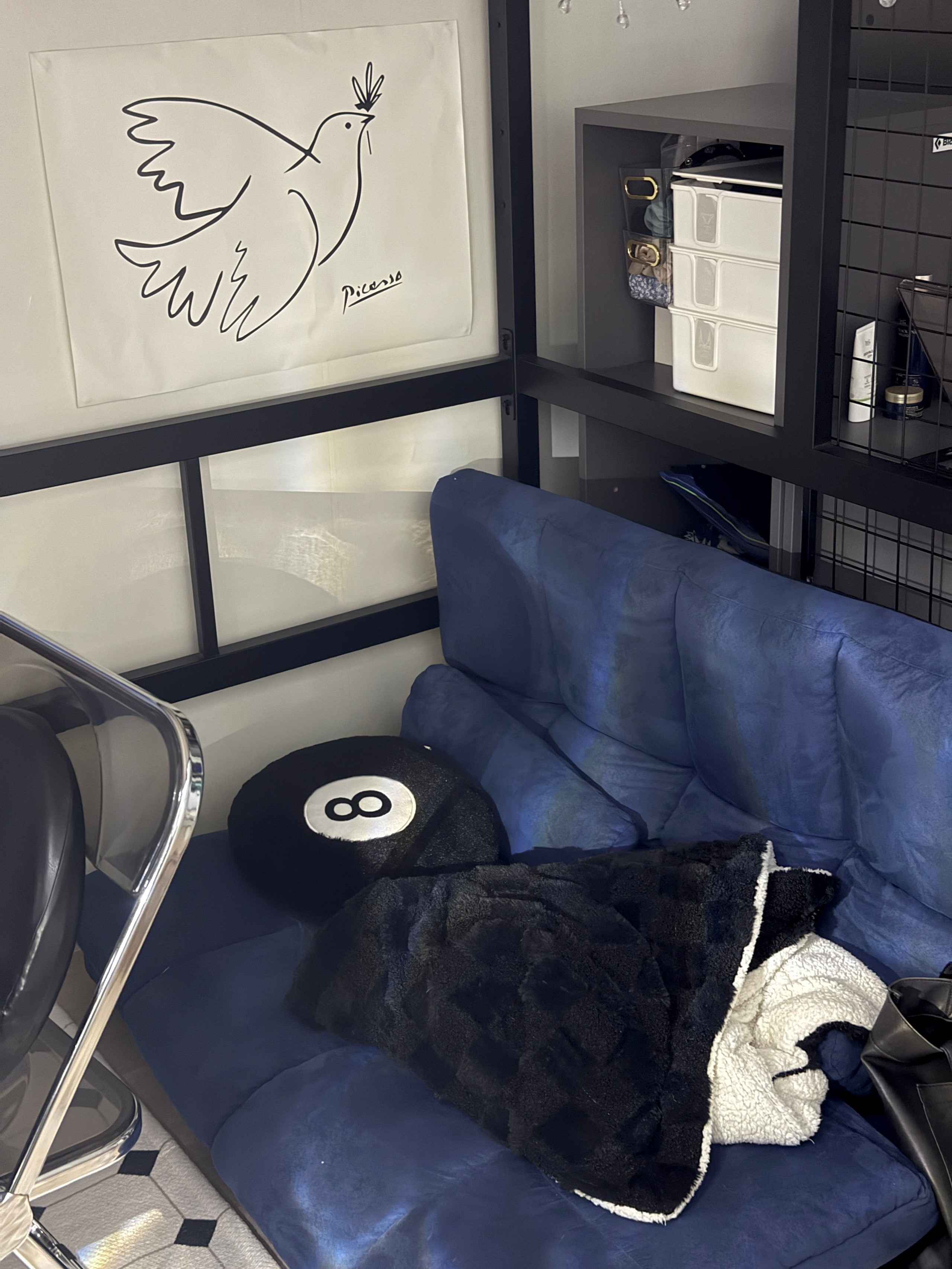 Fluffy Check Winter Blanket user photo