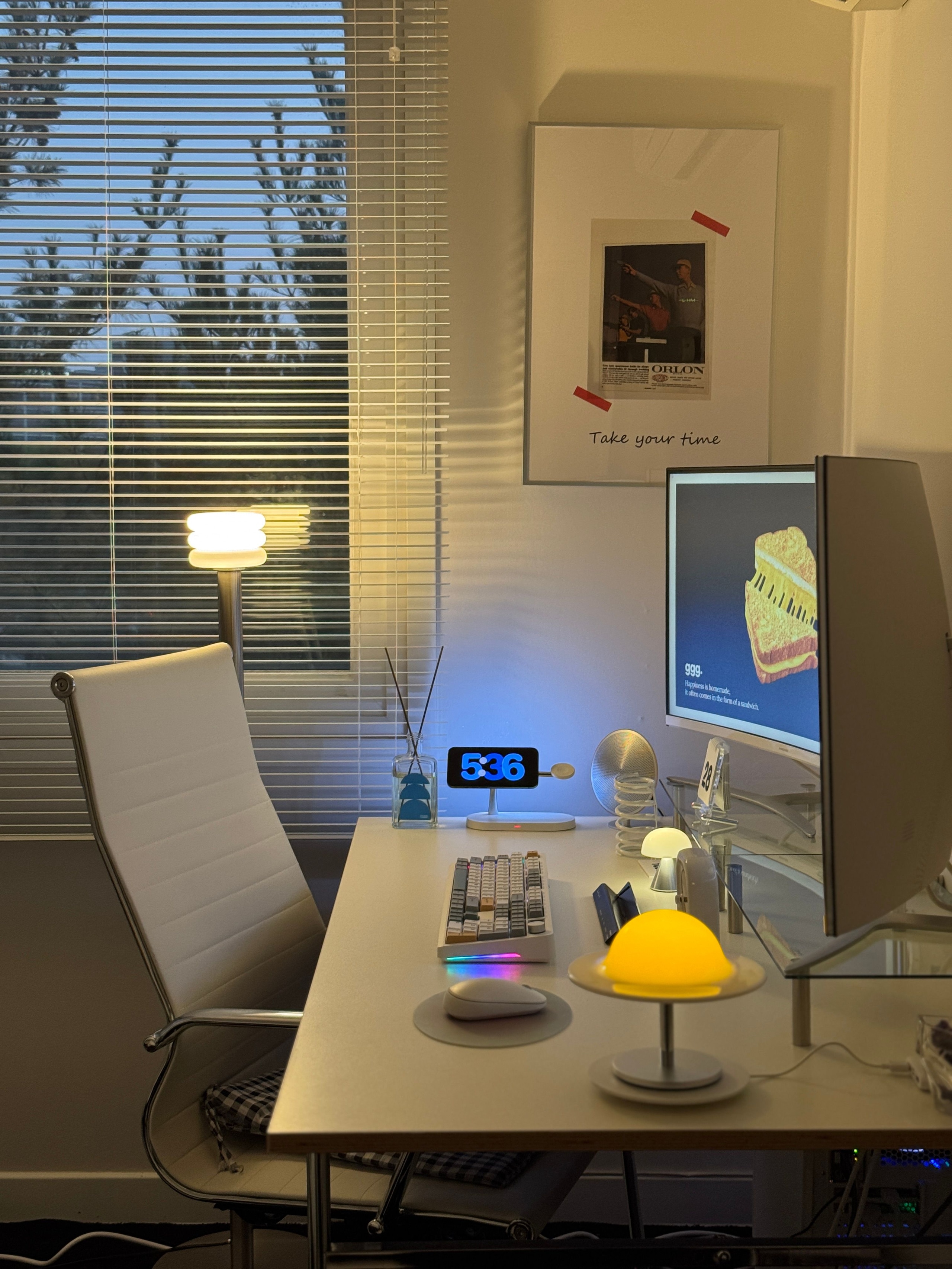 Point Chrome Mid-Century Dining Table user photo