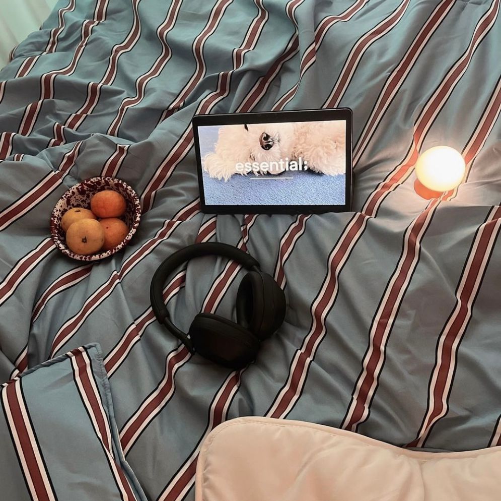 Deep Sleep Stripe All Season Comforter Set user photo