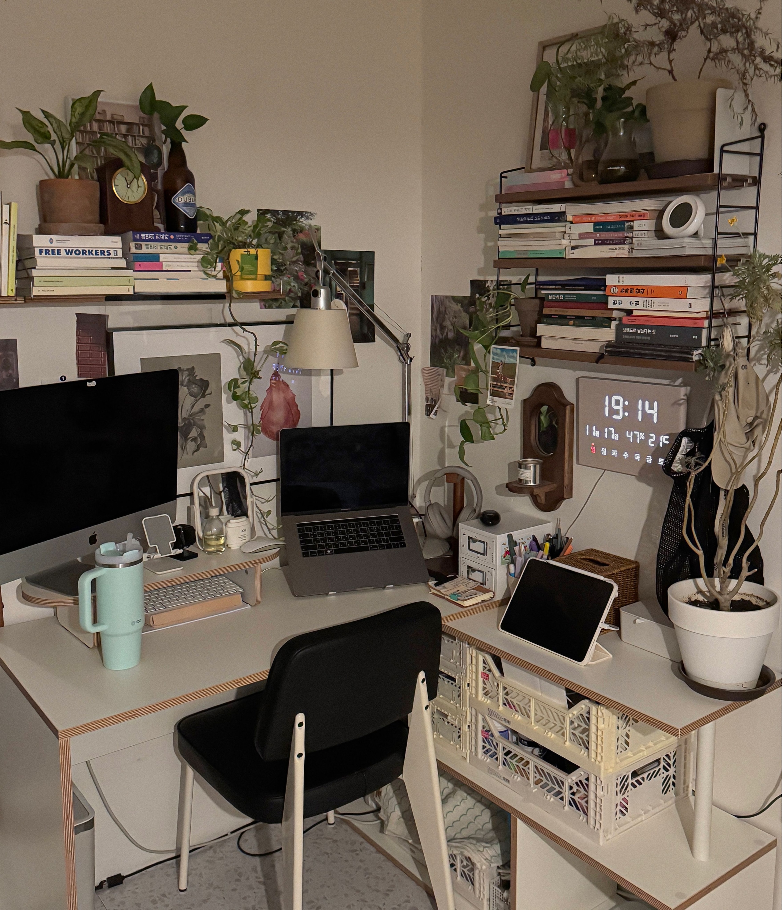 Bridge E0 Corner Desk & Bookshelf Set user photo