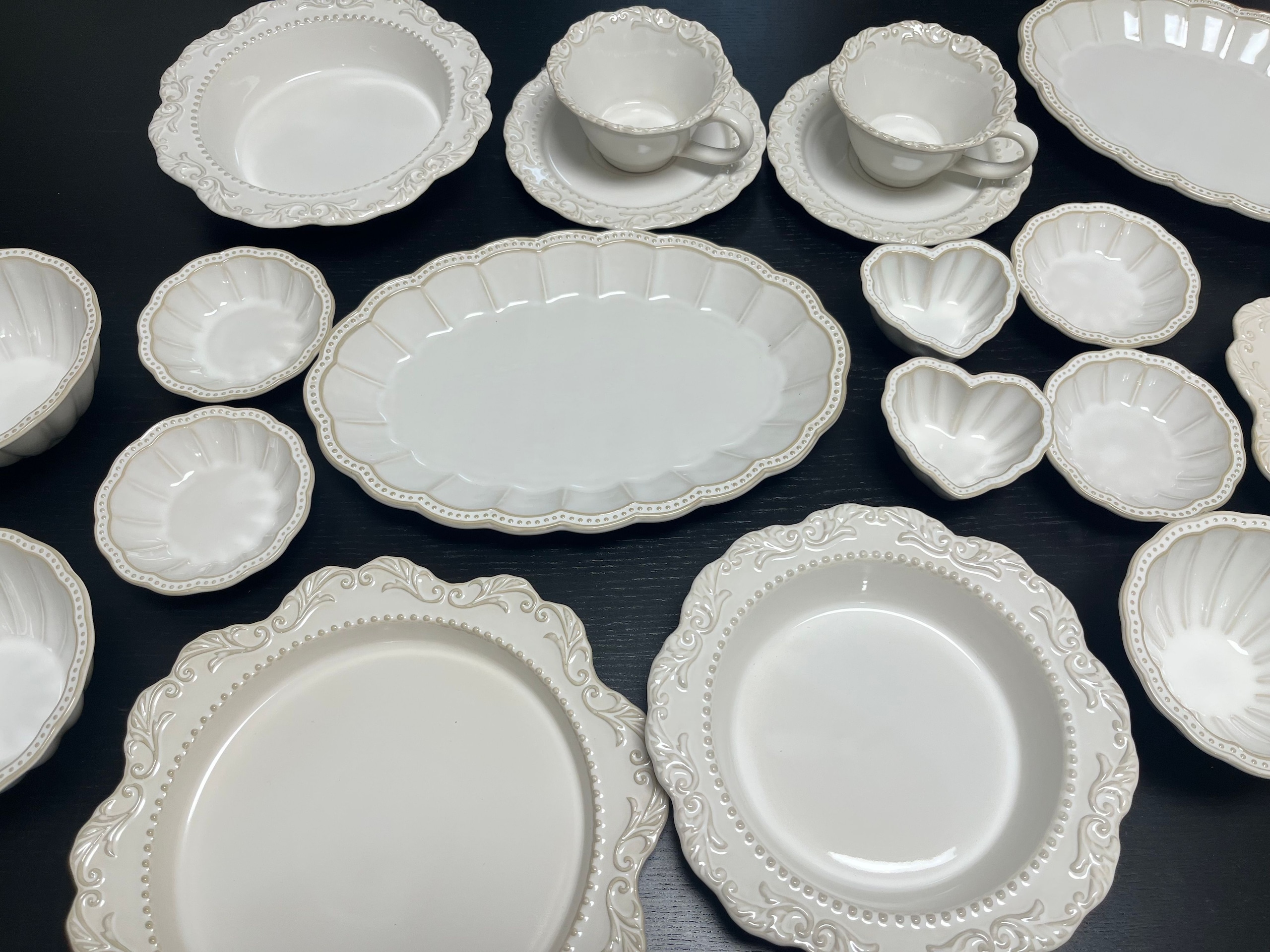 Baroque Ceramic Coffee Cup & Saucer Set user photo