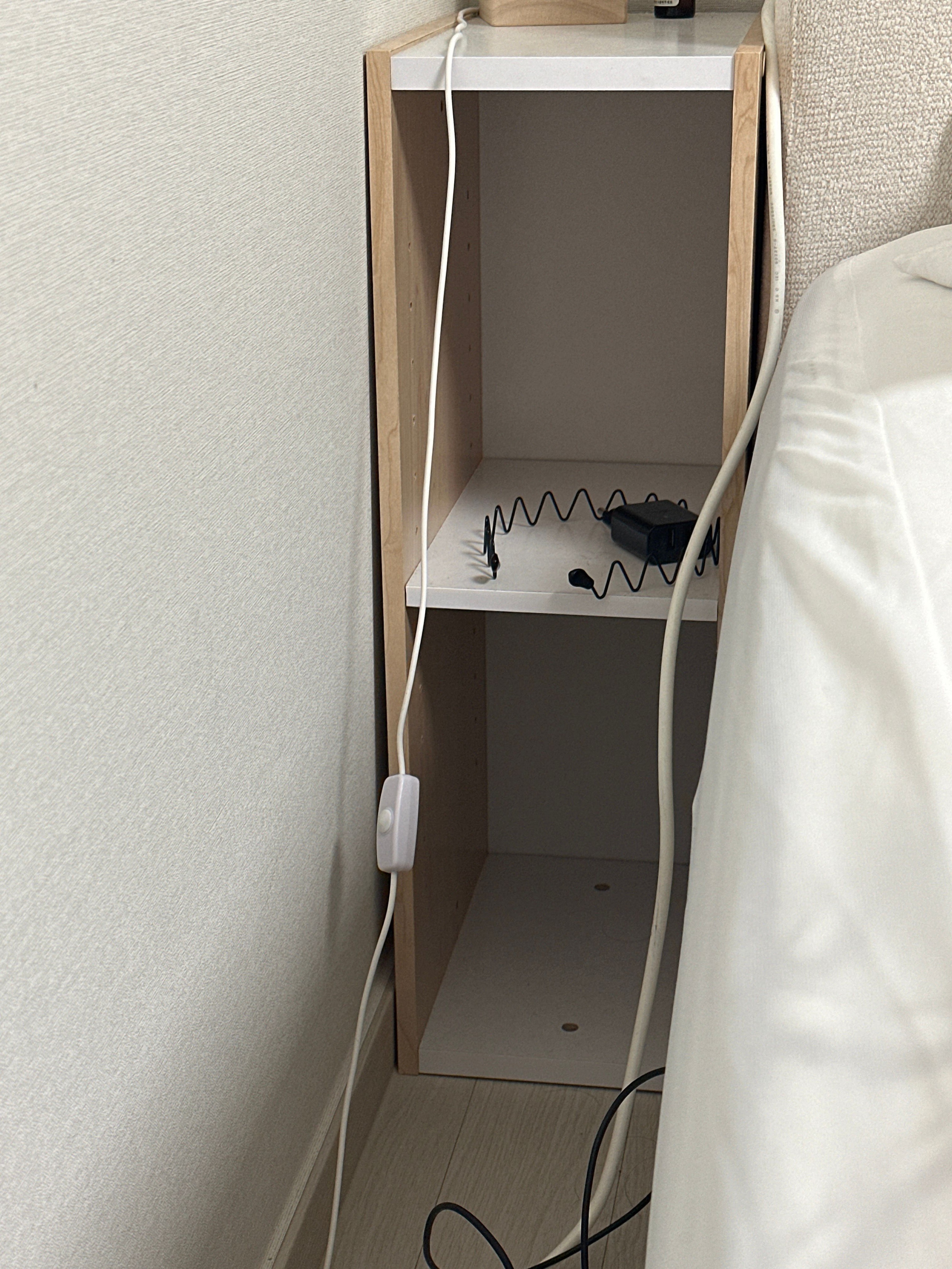 Slim Wood Side Shelf user photo