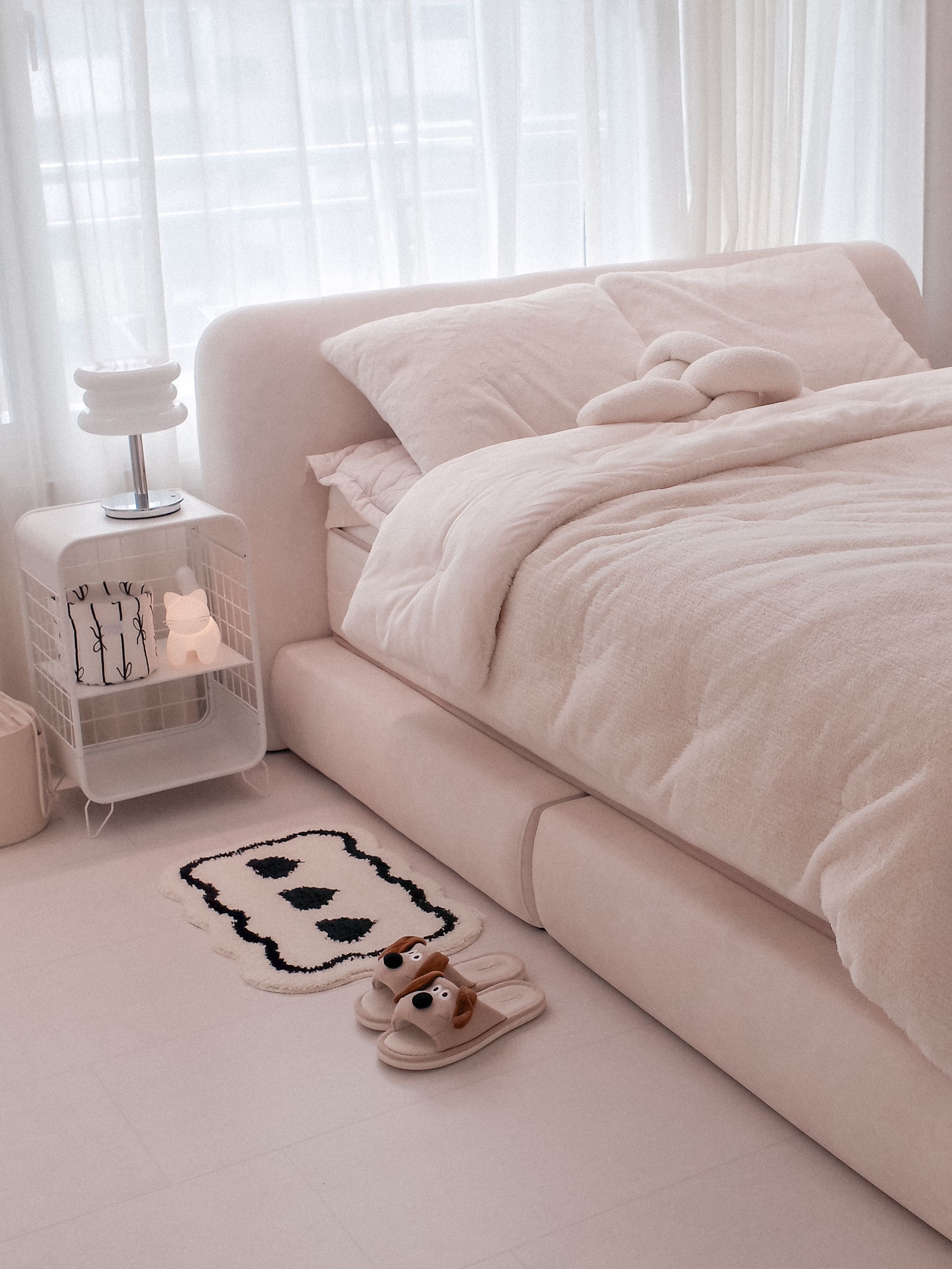 Biscuit Heart Tufted Bath Mat user photo