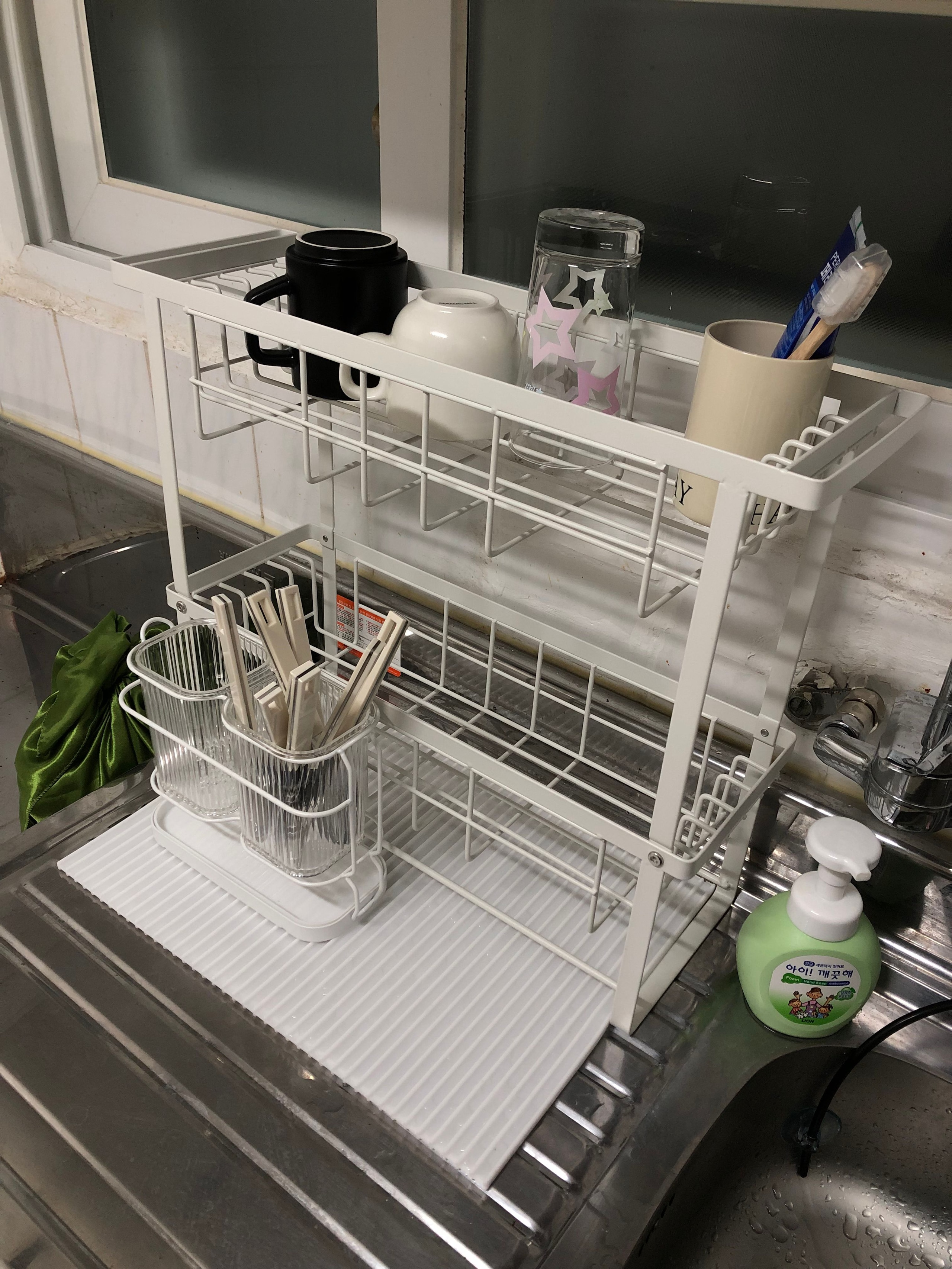 Silicone Drying Mat Dish Rack user photo