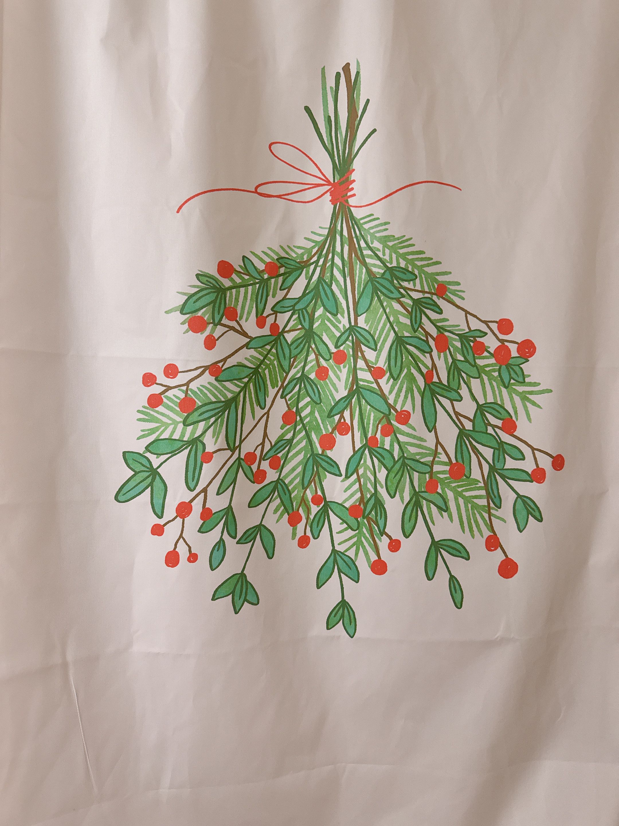 Christmas Bouquet Door Curtain user photo