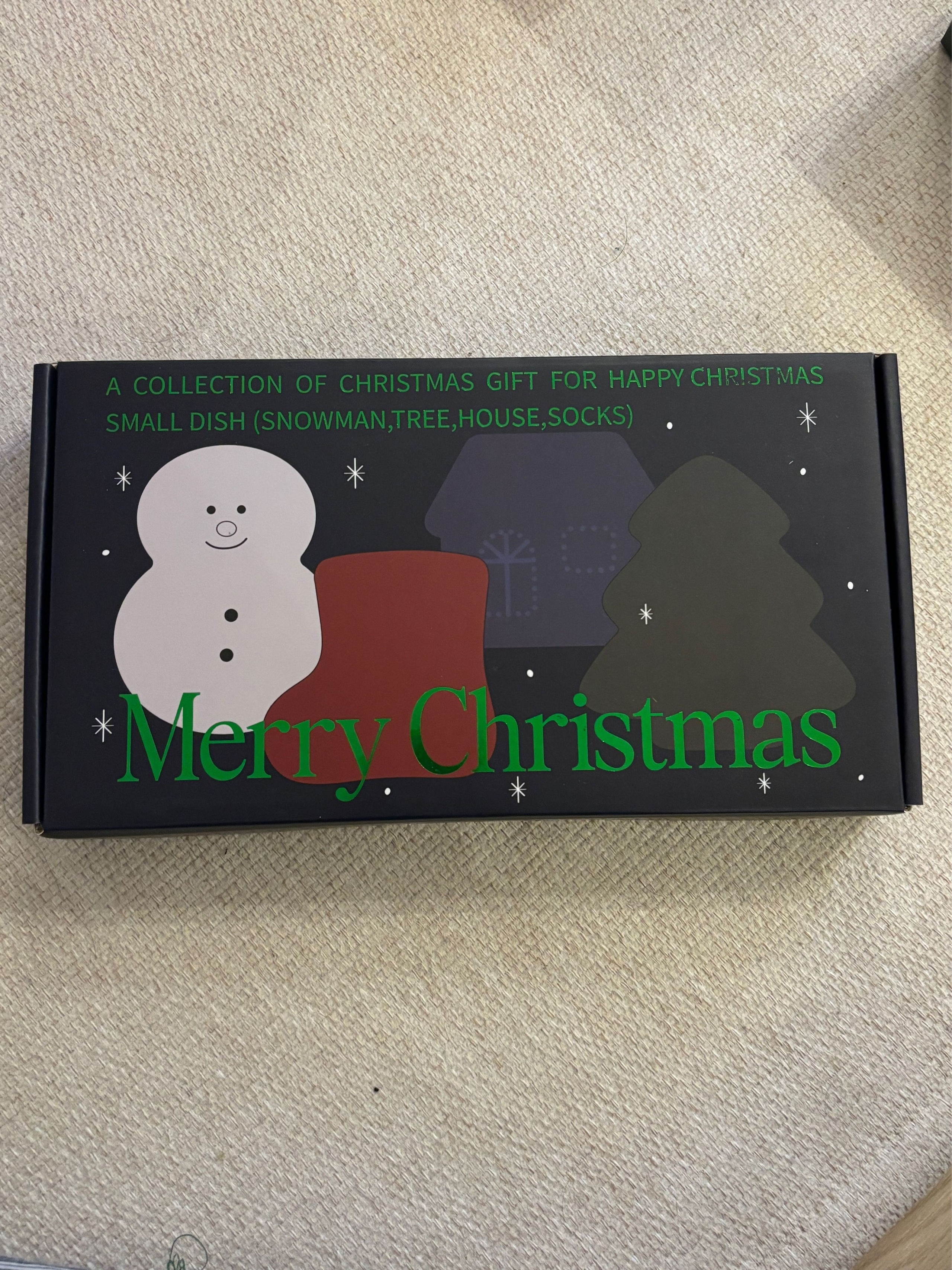 Festive Christmas Trinket Dish Set user photo