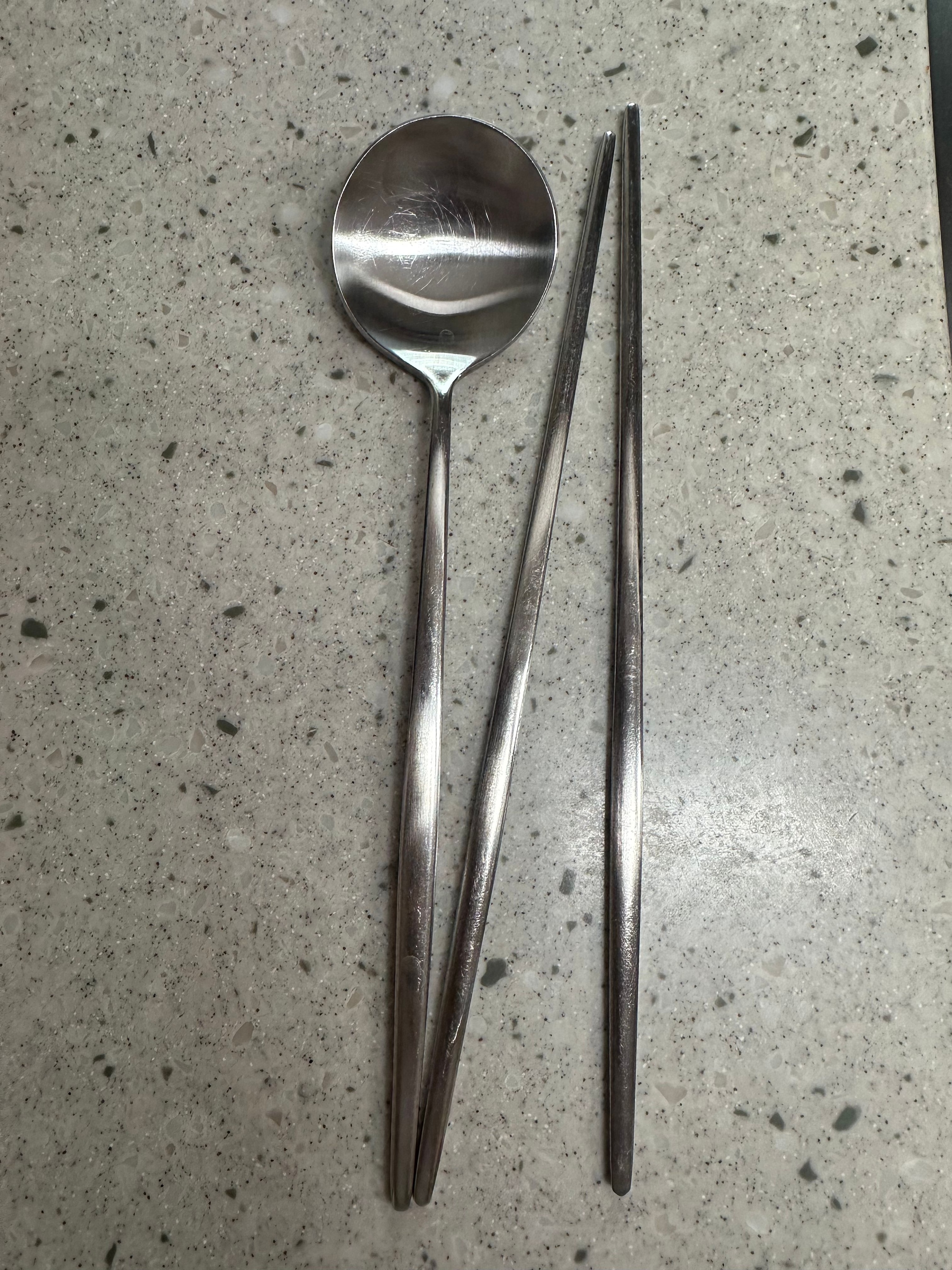 Helio Stainless Steel Spoon & Chopsticks Set user photo